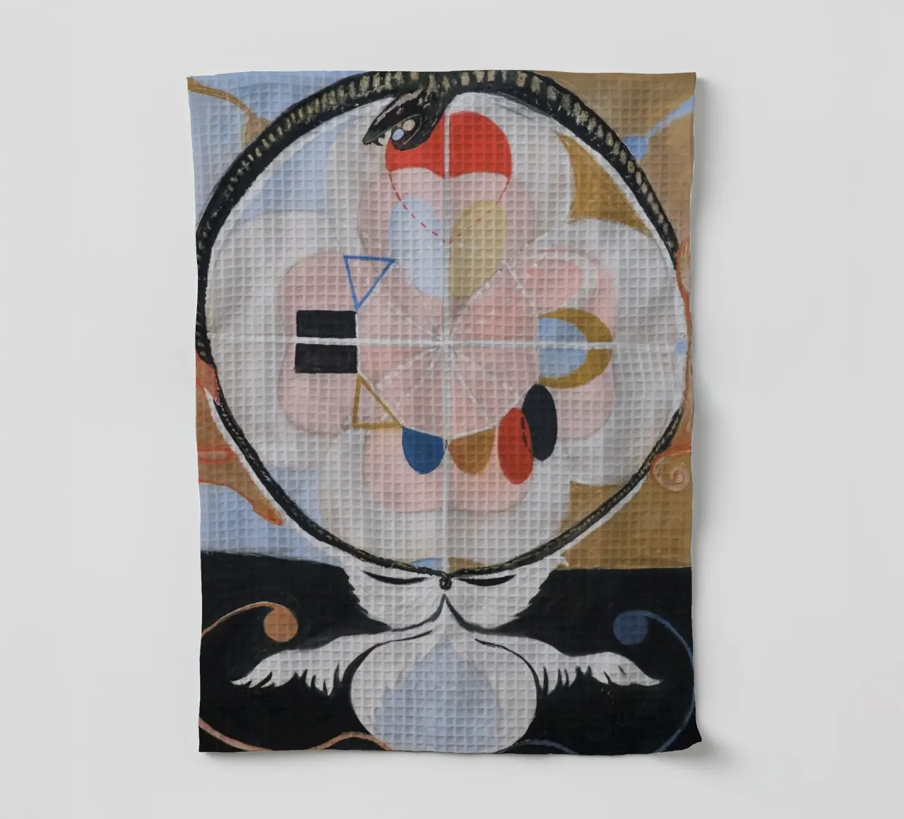 Hilma af Klint Evolution, Nr. 13, Gruppe VI Geschirrtuch von William Store