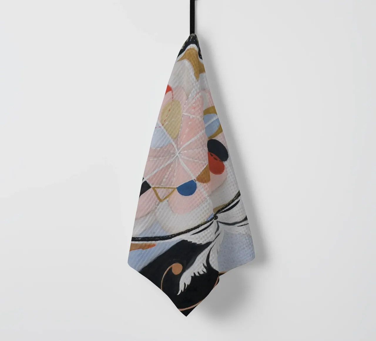 Hilma af Klint Evolution, Nr. 13, Gruppe VI Geschirrtuch von William Store