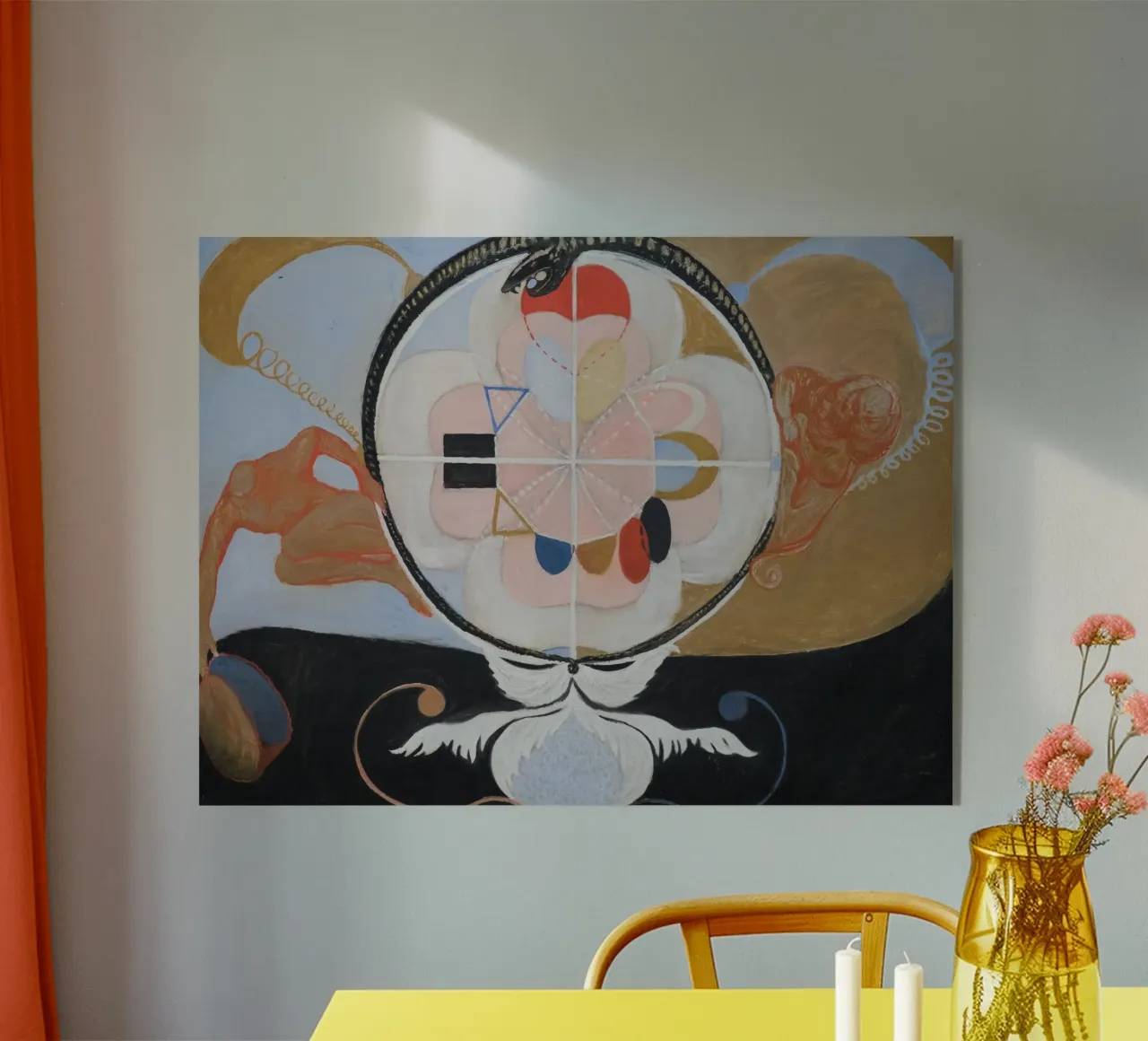 Evoluzione di Hilma af Klint, n. 13, Gruppo VI plexiglass da William Store