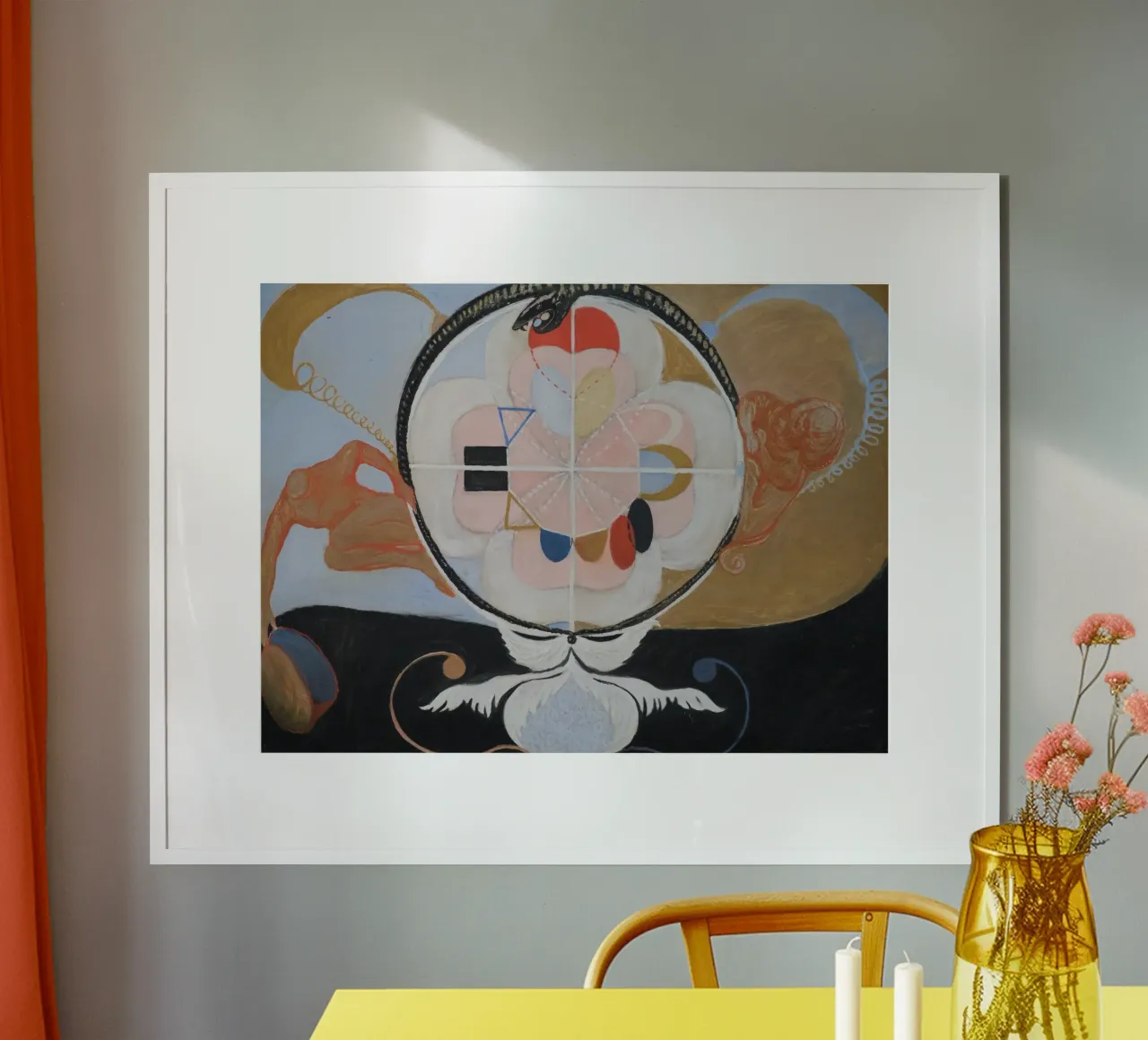 Hilma af Klint Evolution, n° 13, groupe VI hahnemühle de William Store
