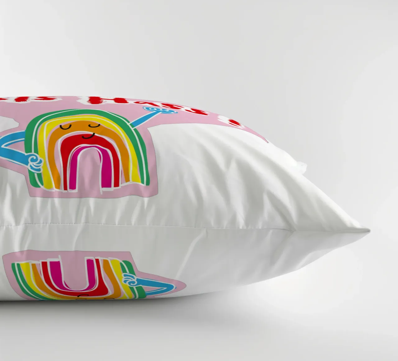Mutiger Regenbogen cuscino da Brushmeetspaper