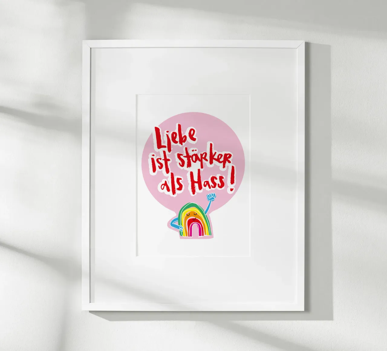 Mutiger Regenbogen carta hahnemühle da Brushmeetspaper