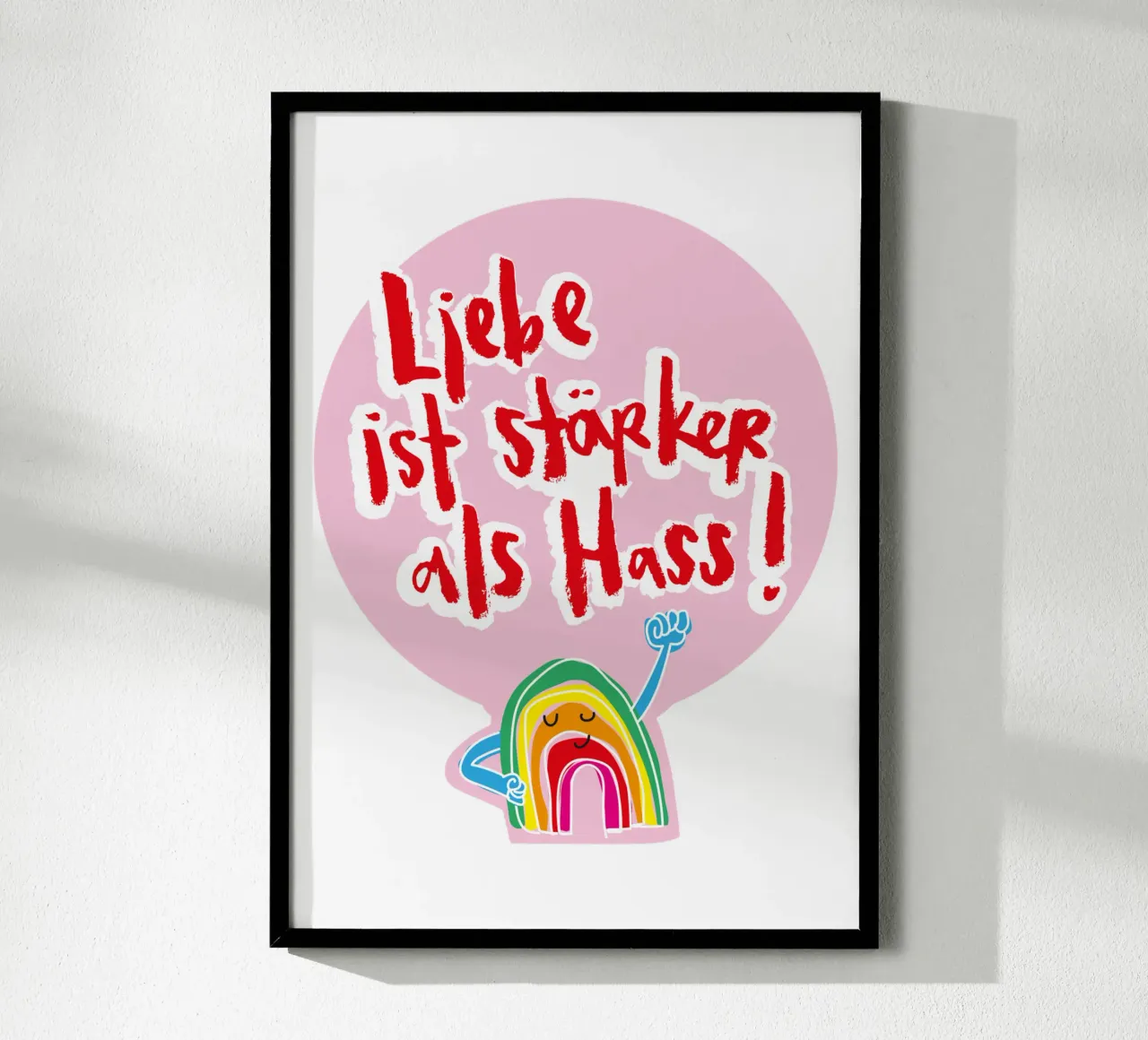 Mutiger Regenbogen carta hahnemühle da Brushmeetspaper