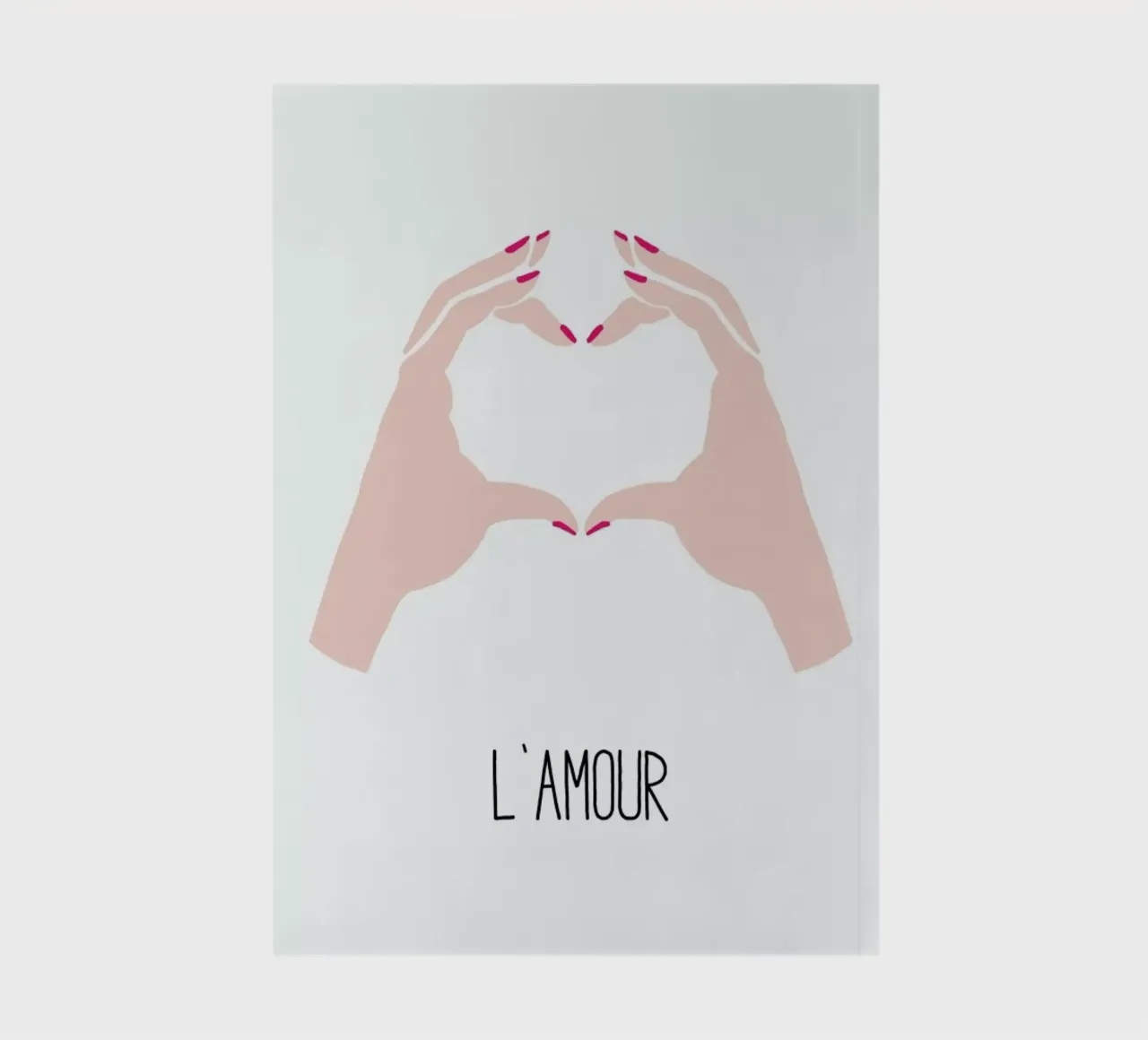 L'amour notebook by KRUTH DESIGN