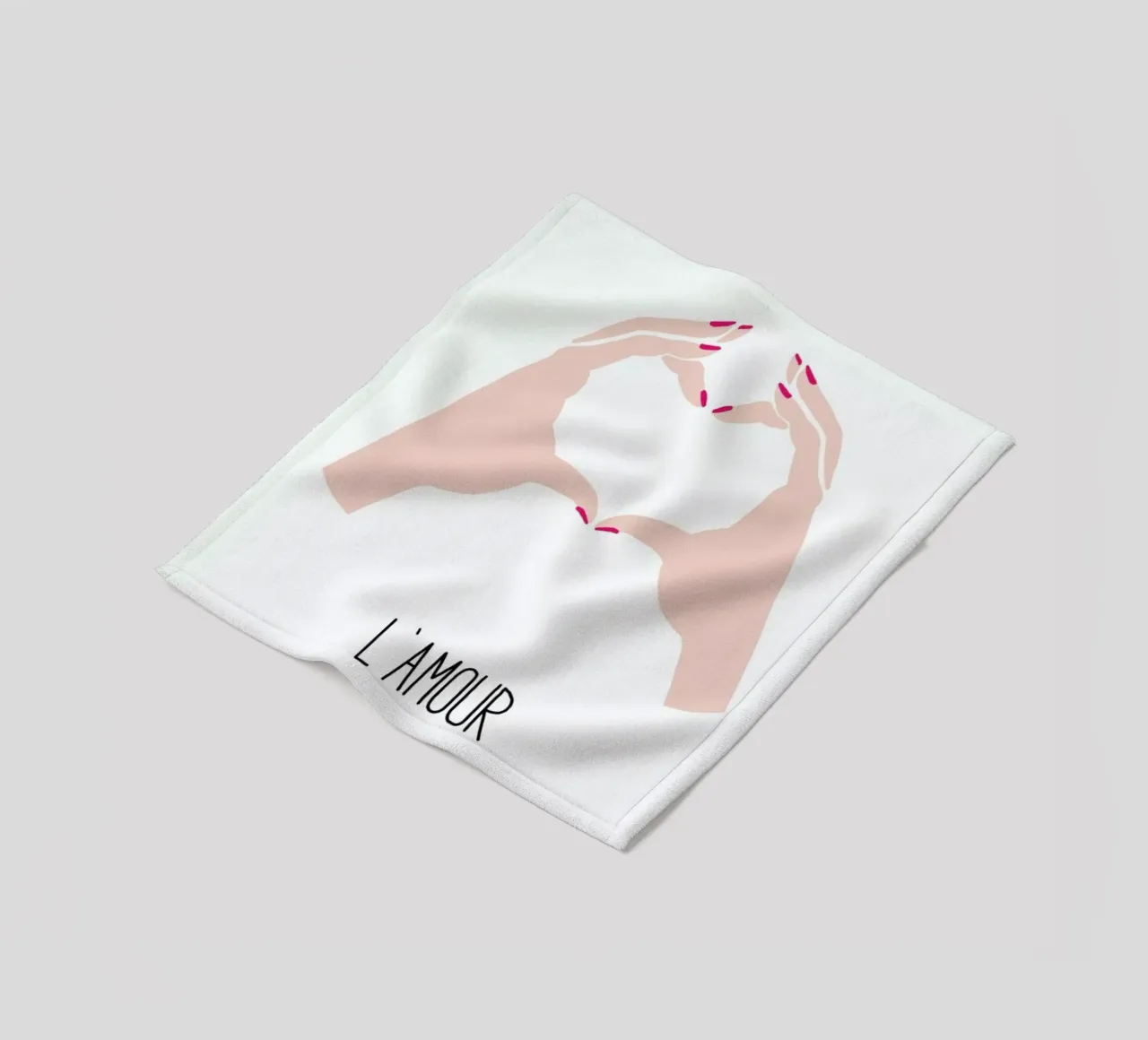 L'amour coperta in pile da KRUTH DESIGN