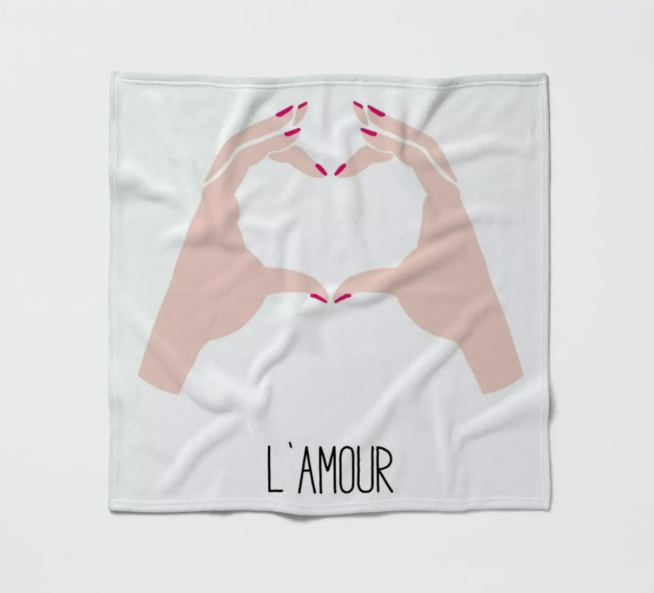 L'amour coperta in pile da KRUTH DESIGN