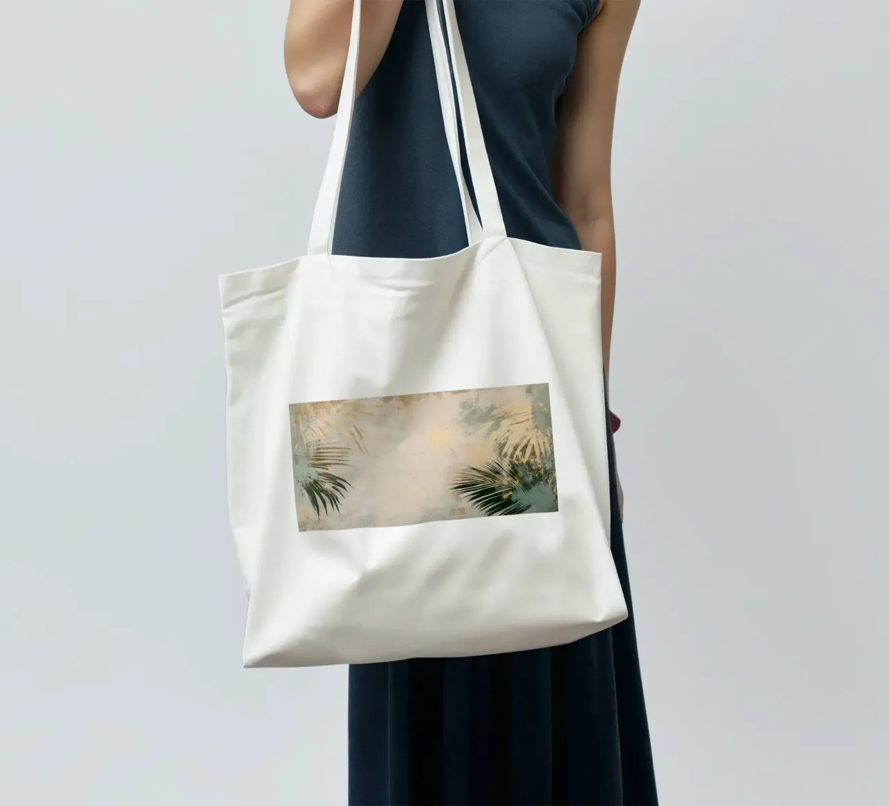 Palma d'oro Serenity borsa in juta da Modern Muse