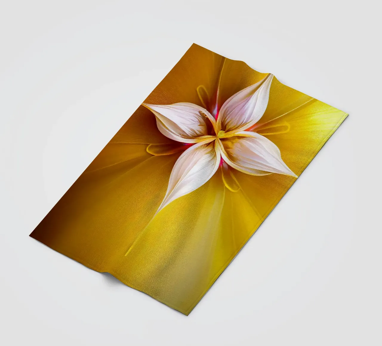 Macro Jasmine Flower coperta in pile da Bold Blooms