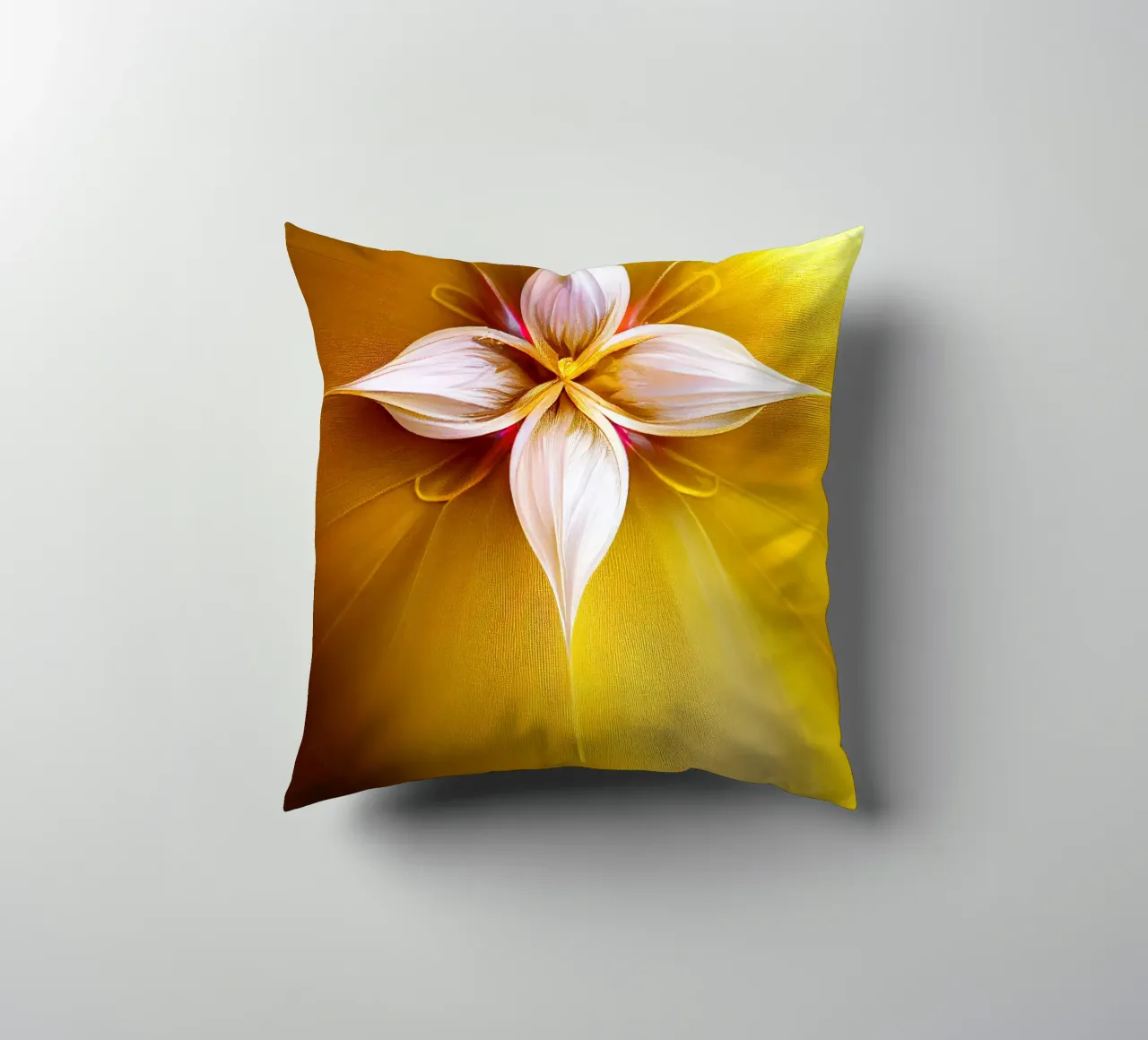 Macro Jasmine Flower cuscino da Bold Blooms