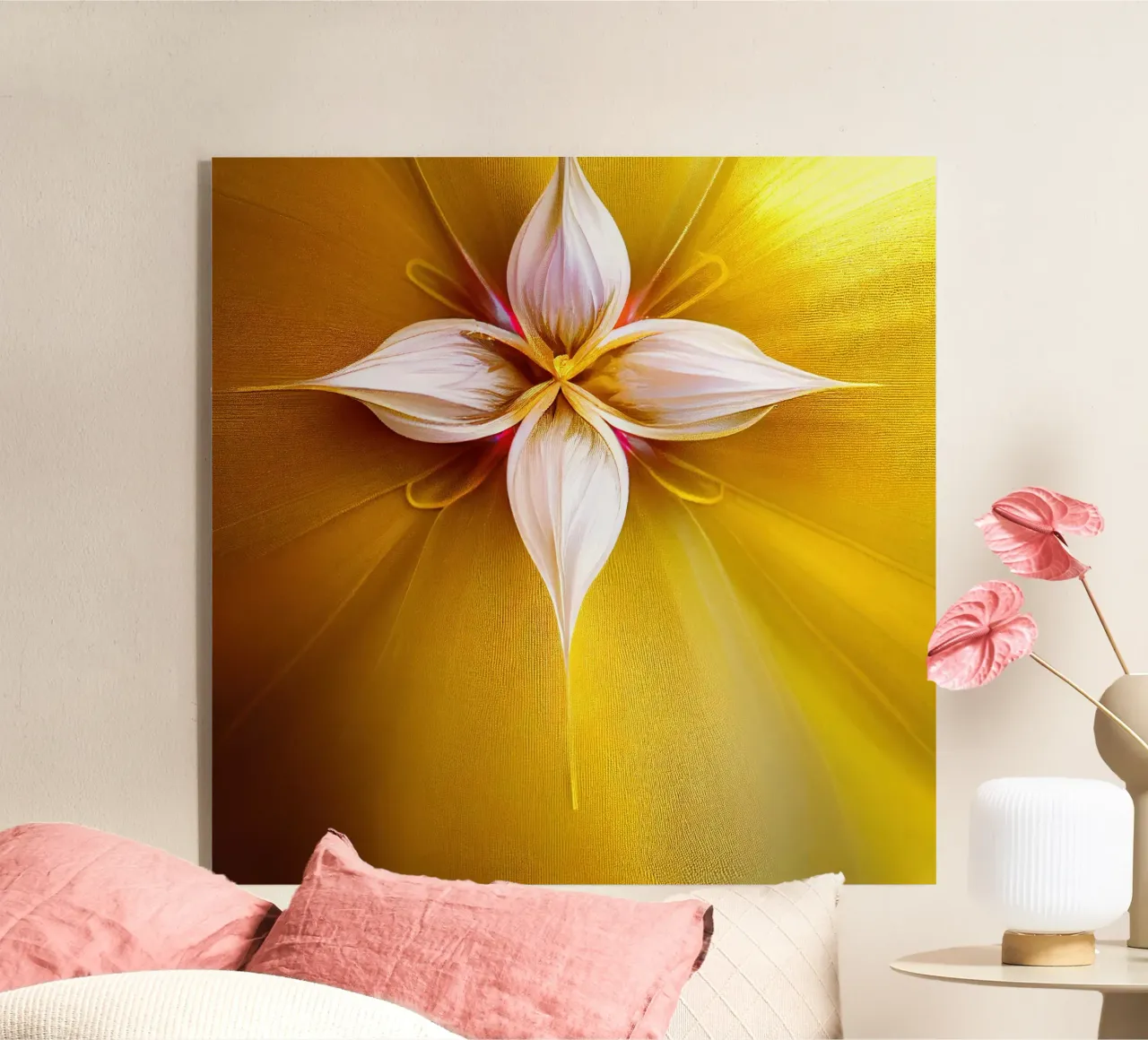 Macro Jasmine Flower plexiglass da Bold Blooms