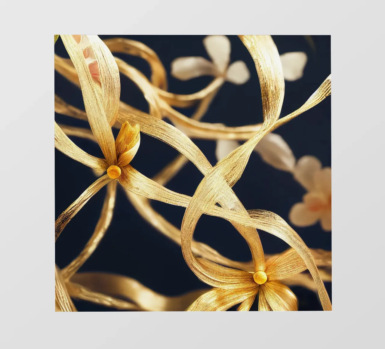 Macro Jasmine Flower telo in pvc da Bold Blooms