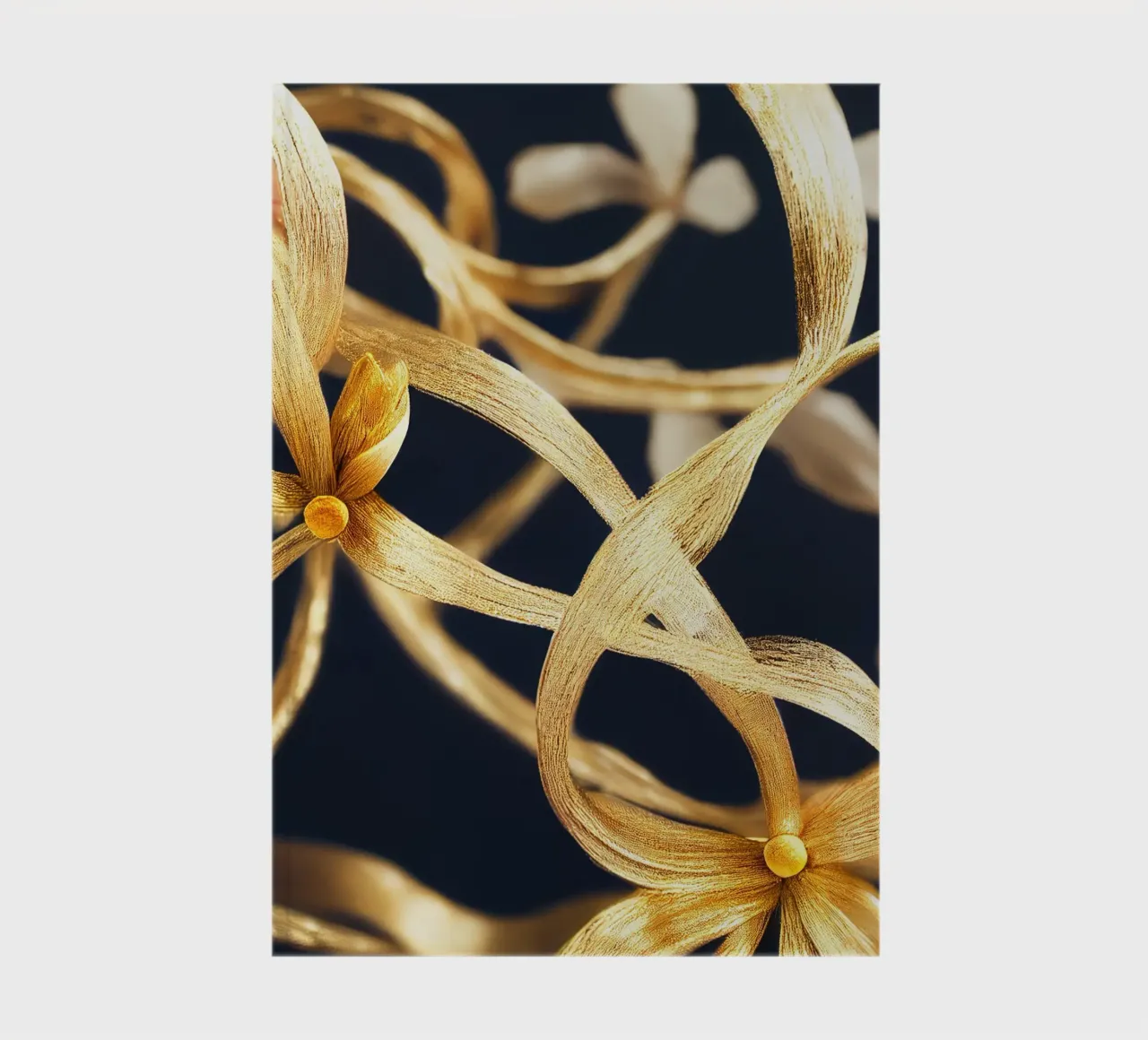 Macro Jasmine Flower notebook by Bold Blooms
