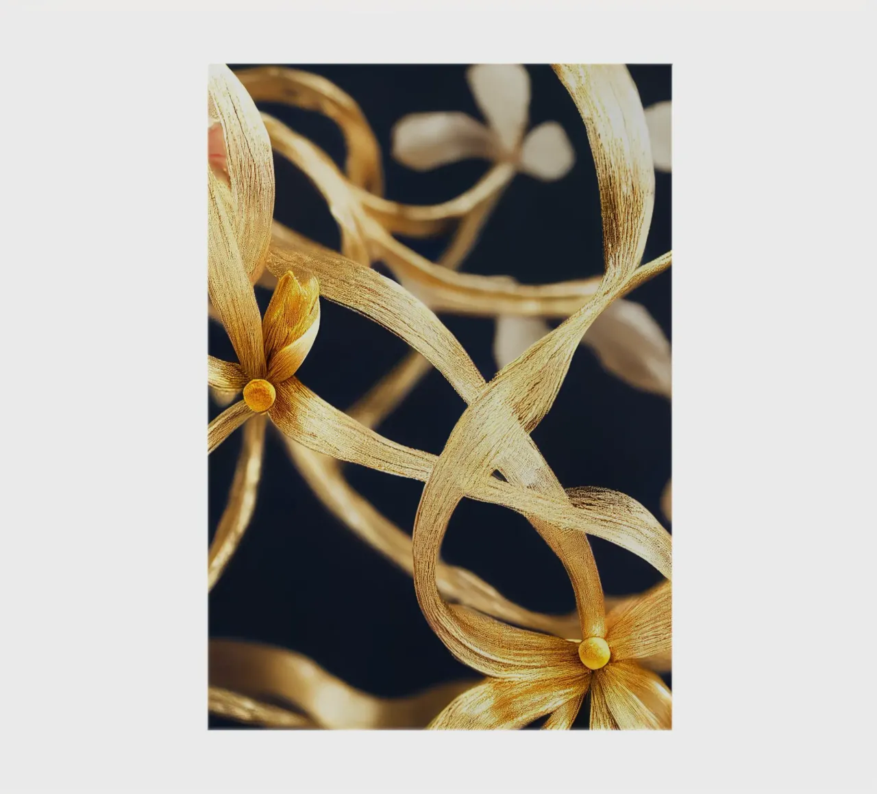 Macro Jasmine Flower notebook by Bold Blooms
