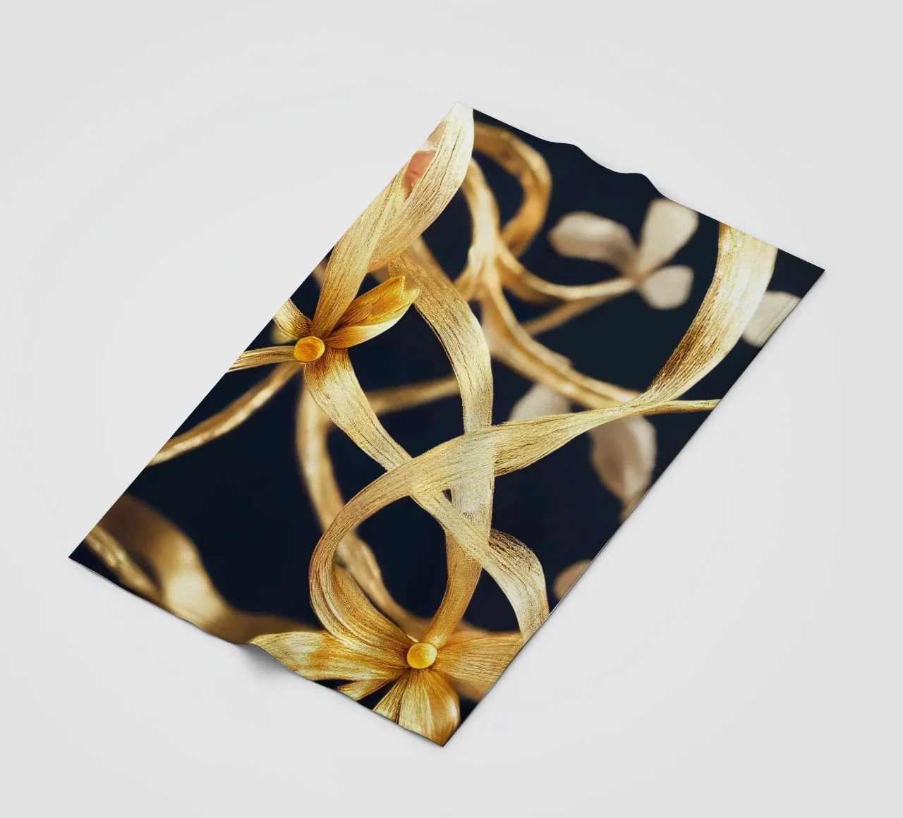 Macro Jasmine Flower coperta in pile da Bold Blooms
