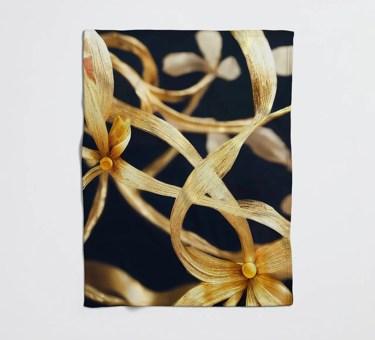 Macro Jasmine Flower coperta in pile da Bold Blooms