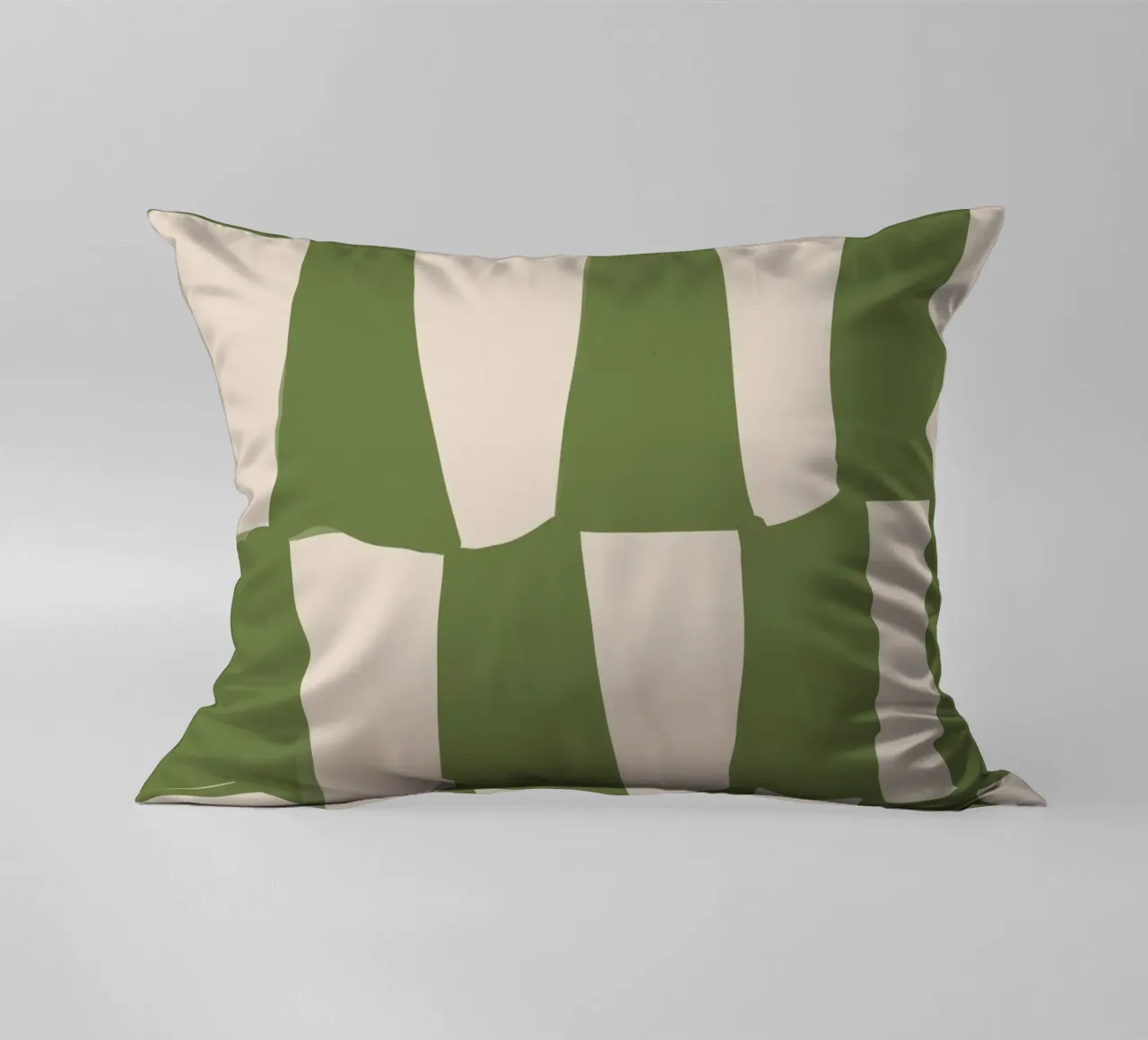 Green Pattern cuscino da treechild