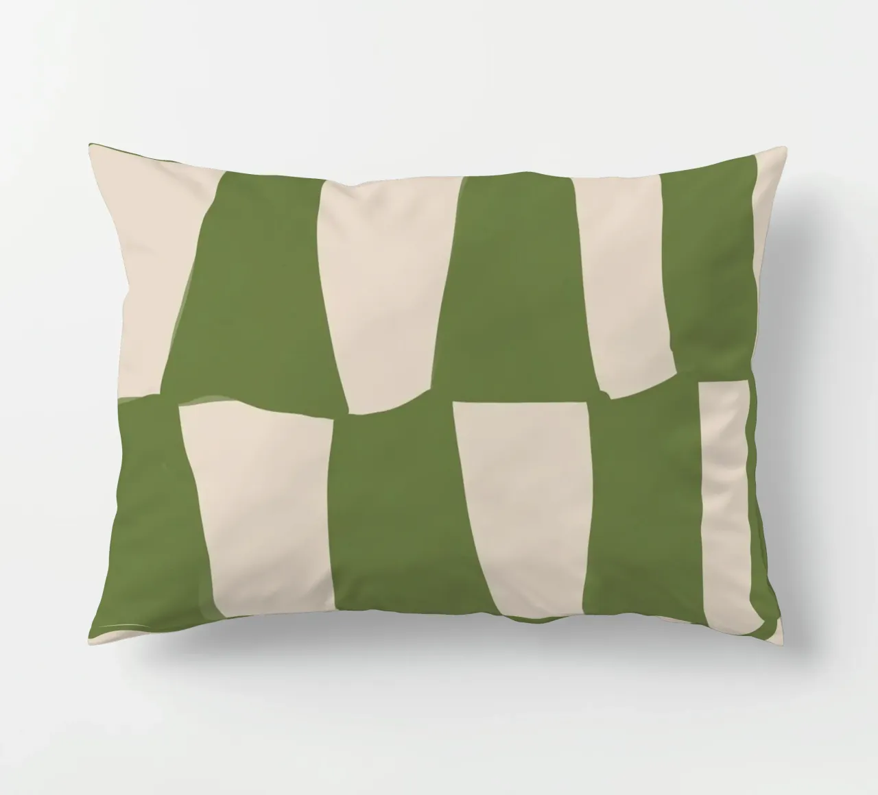 Green Pattern cuscino da treechild