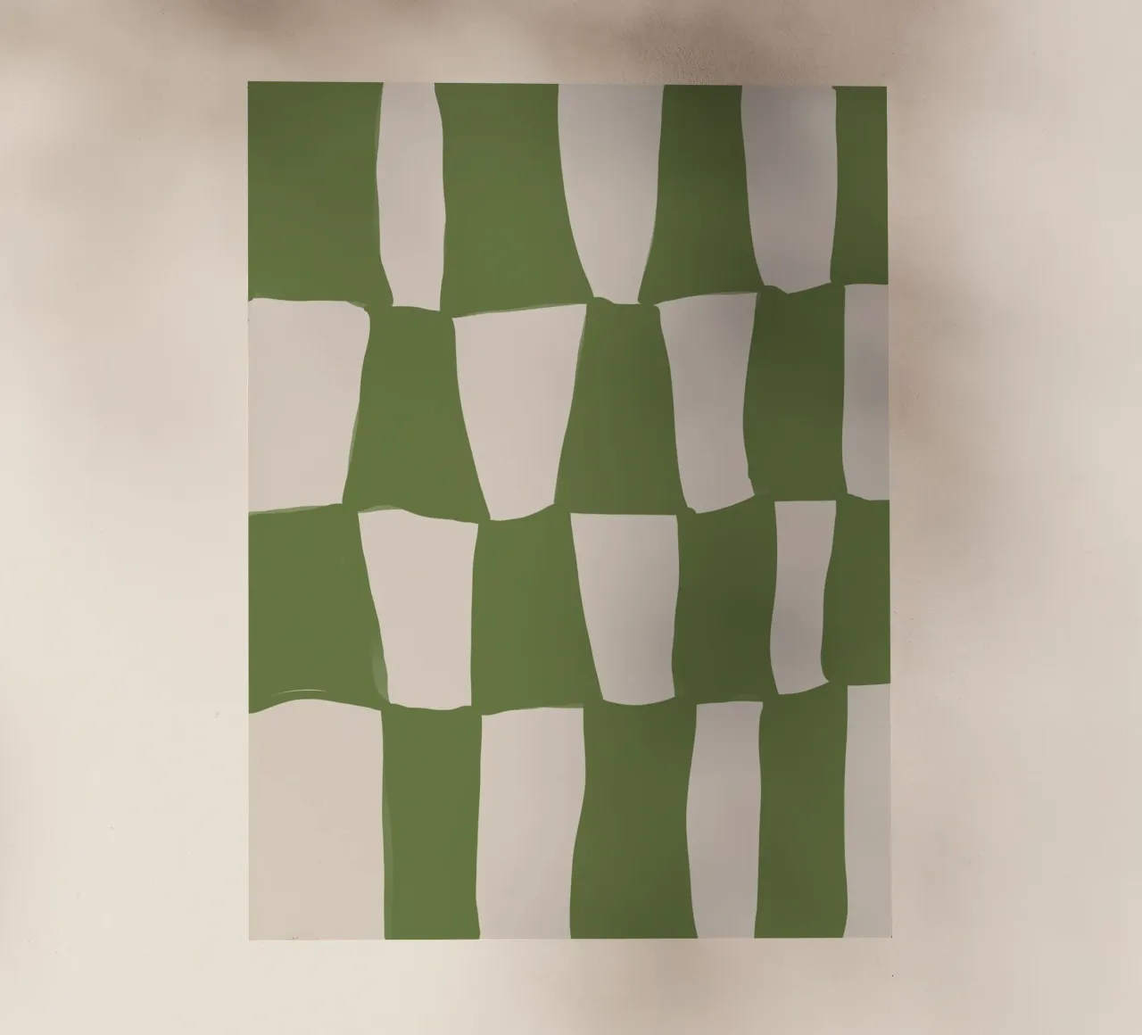 Green Pattern backlit folie van treechild