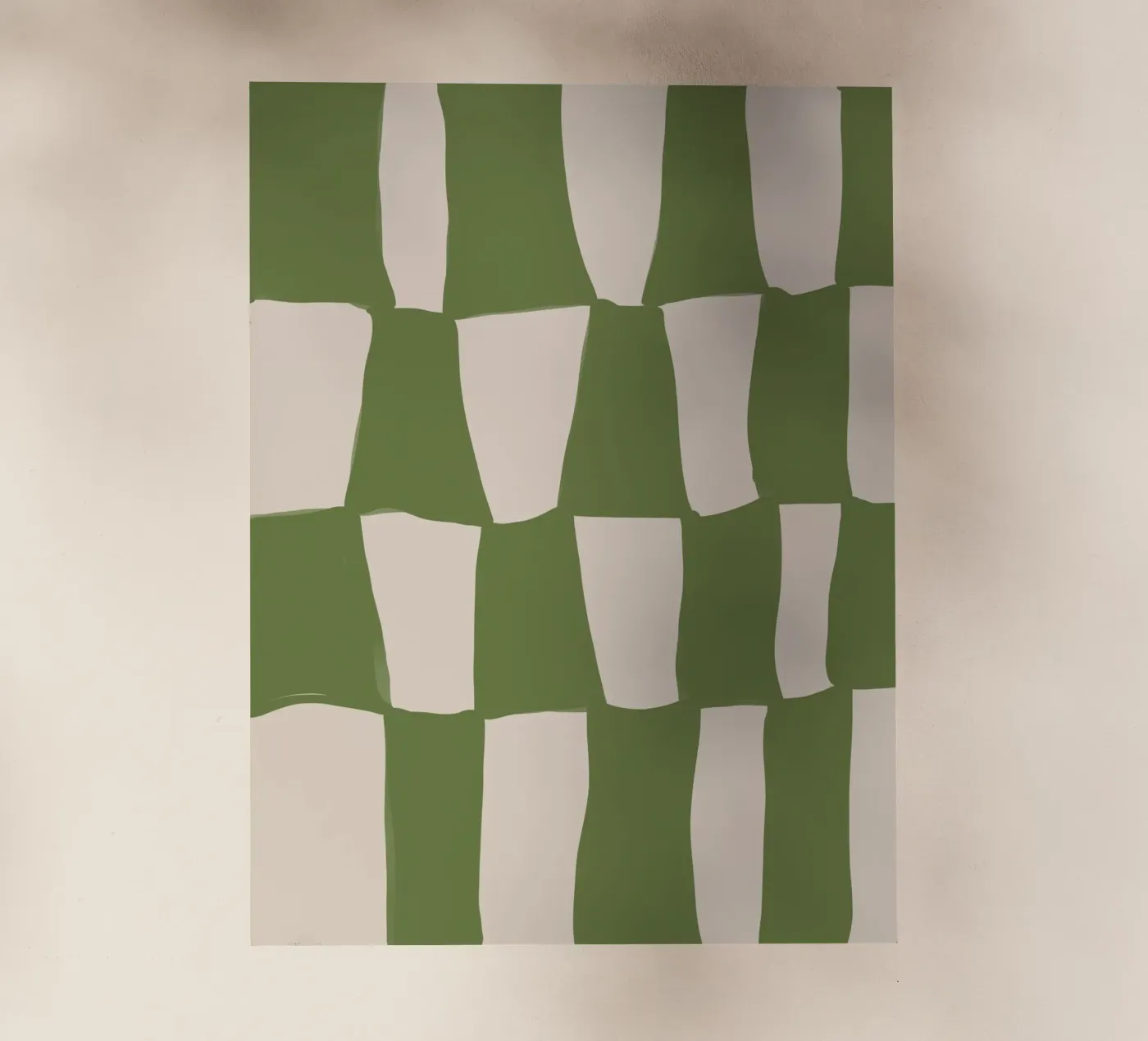 Green Pattern backlit folie van treechild