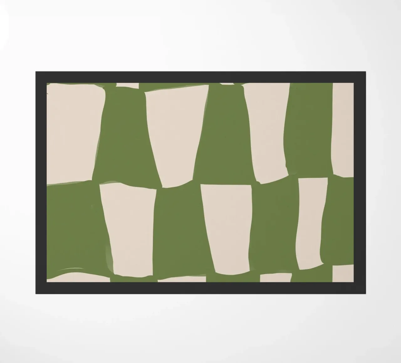 Green Pattern deurmat van treechild