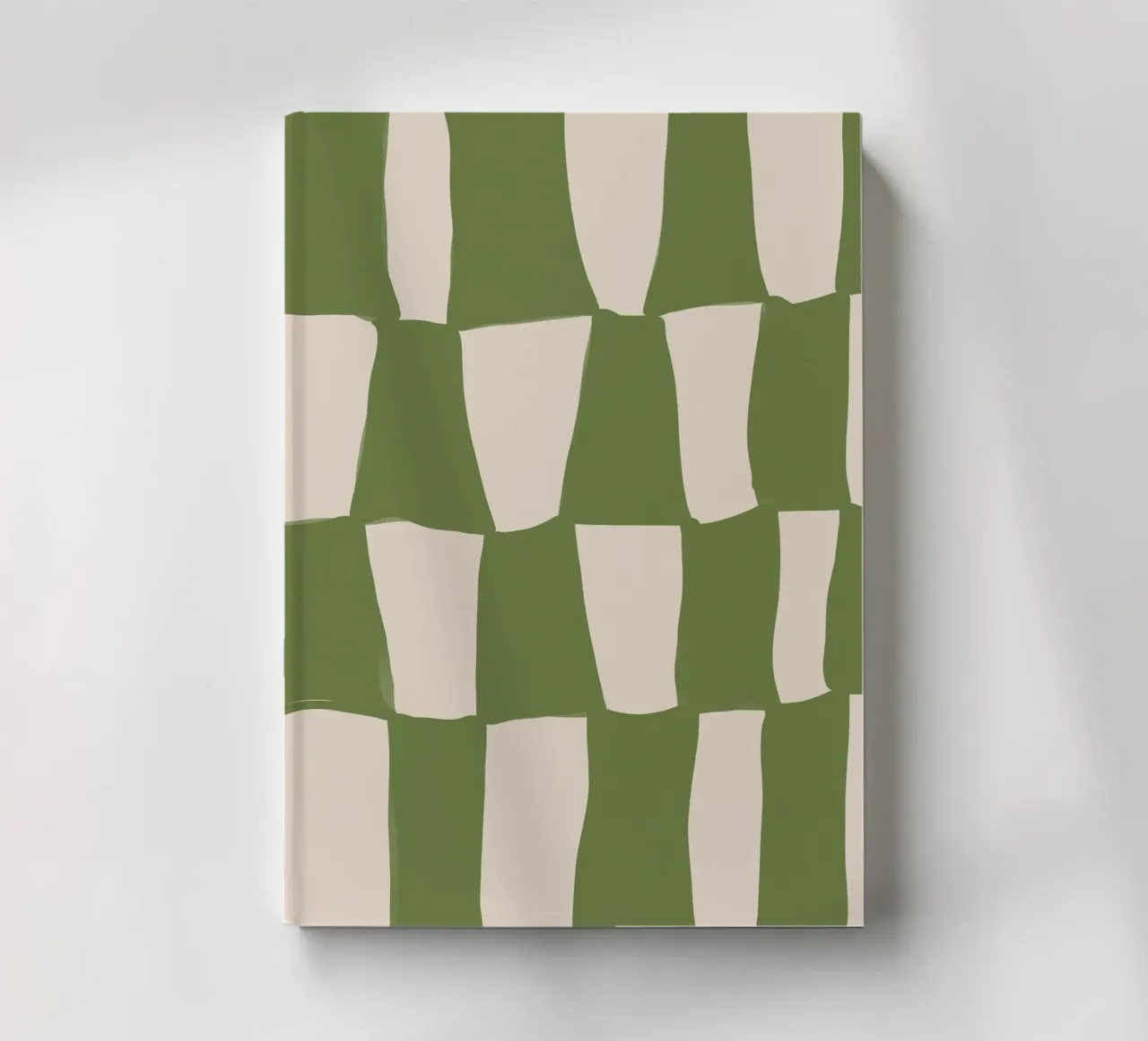 Green Pattern notebook by treechild
