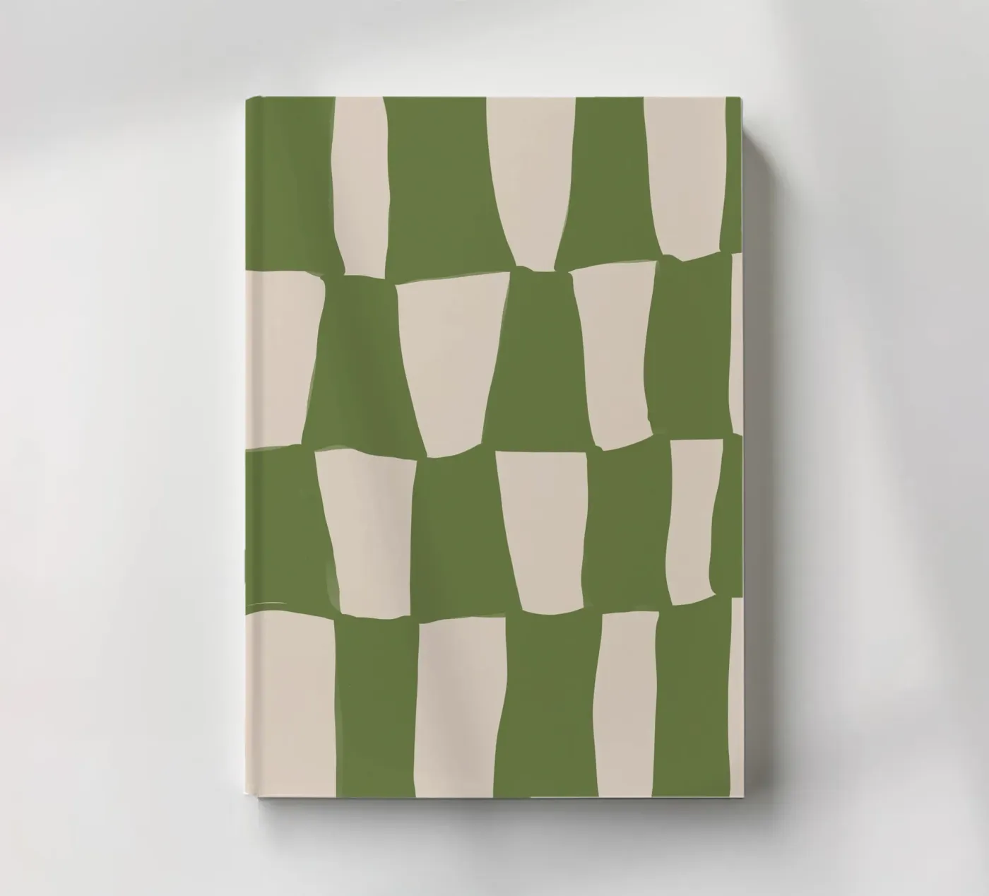 Green Pattern notebook by treechild