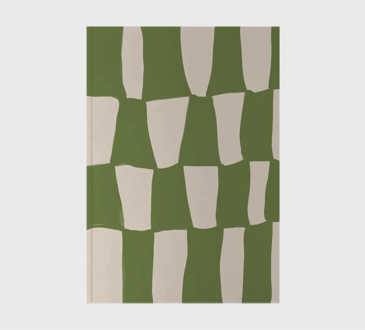 Green Pattern notebook by treechild