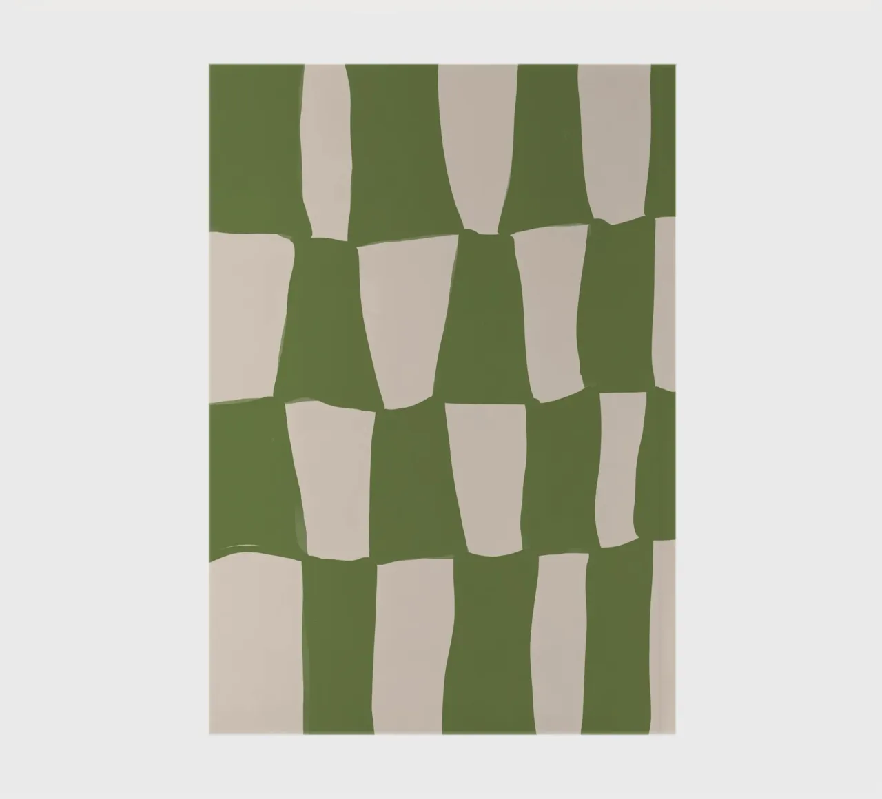 Green Pattern notebook by treechild