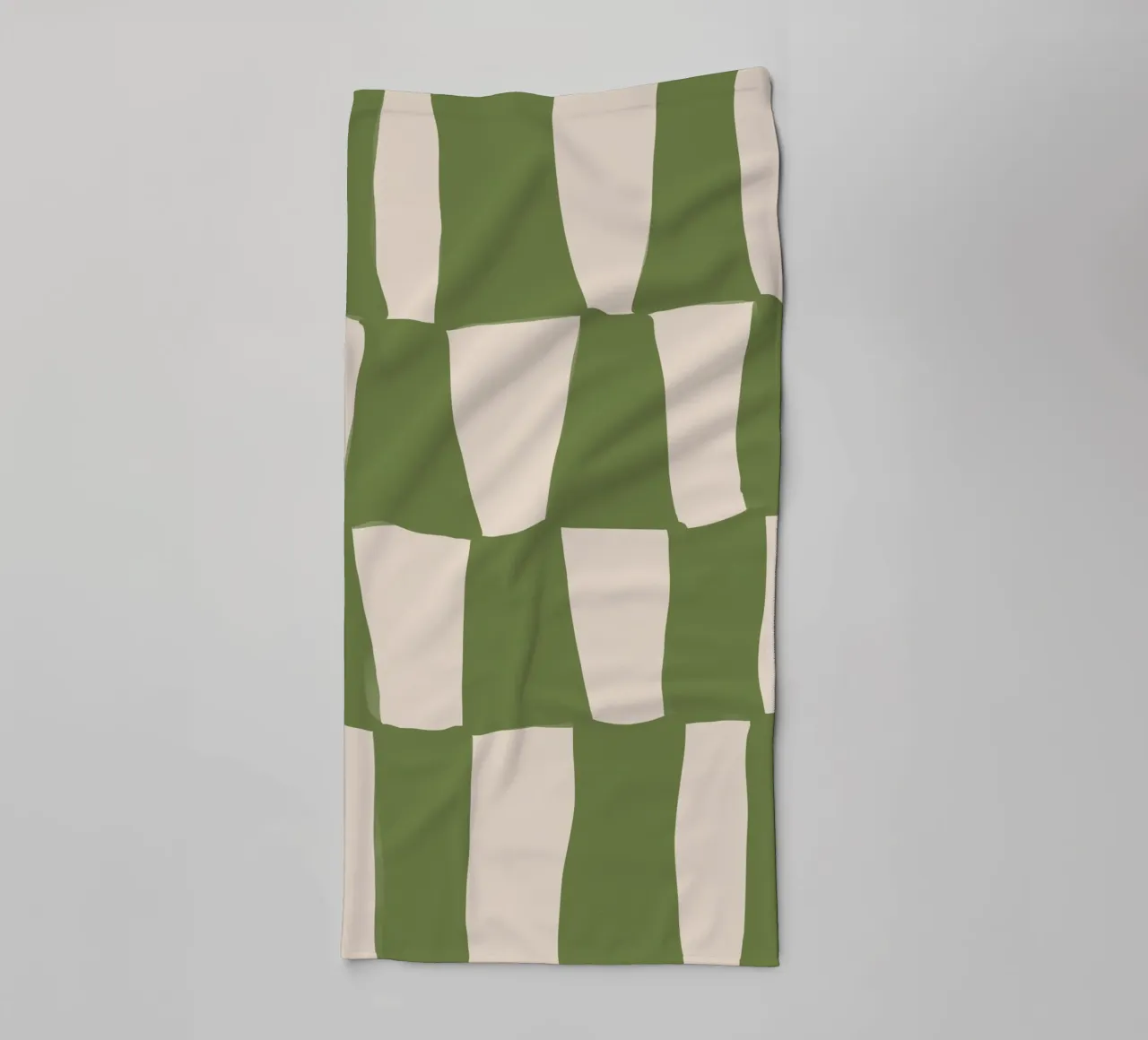 Green Pattern asciugamano da bagno da treechild