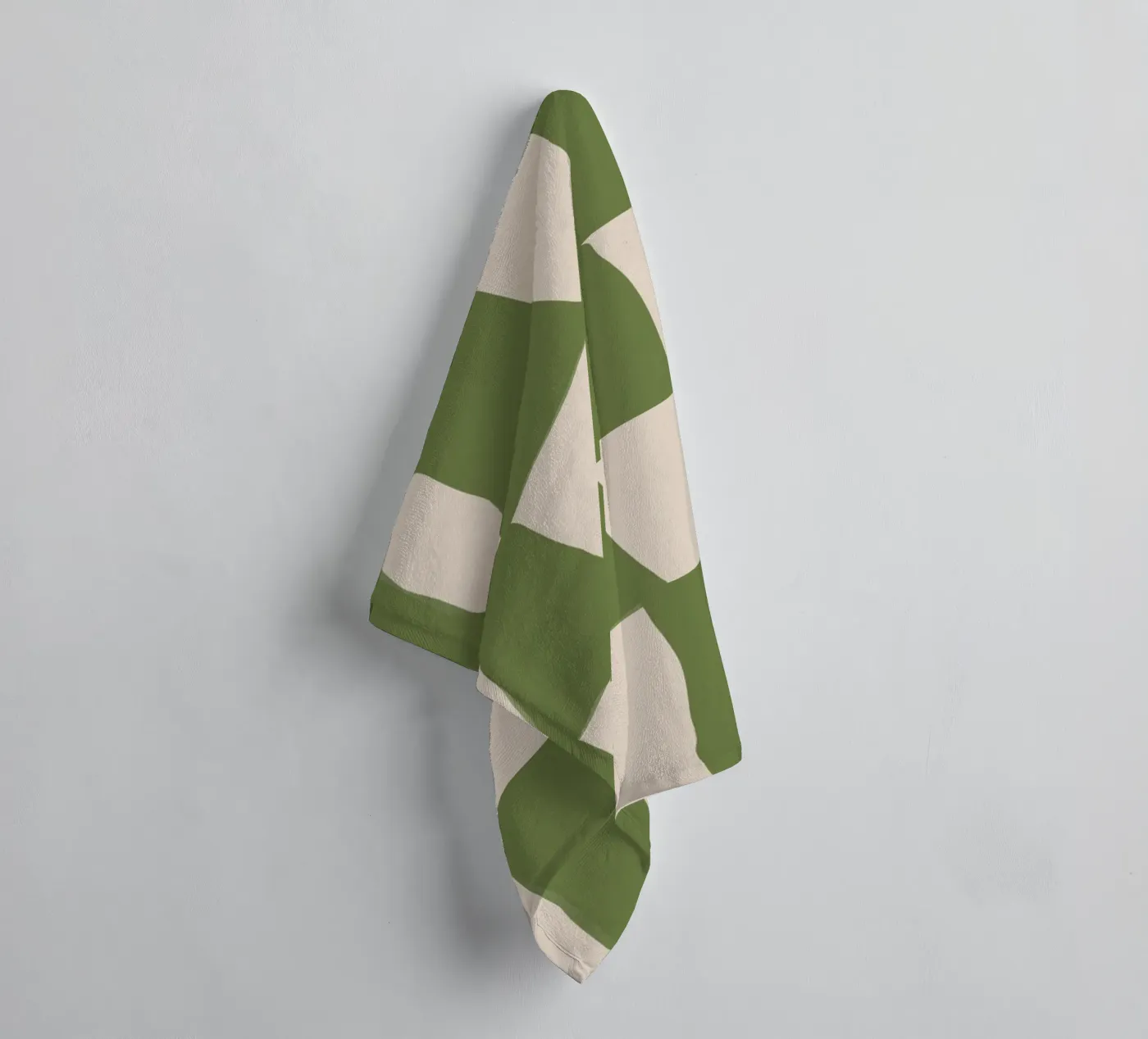 Green Pattern asciugamano da bagno da treechild