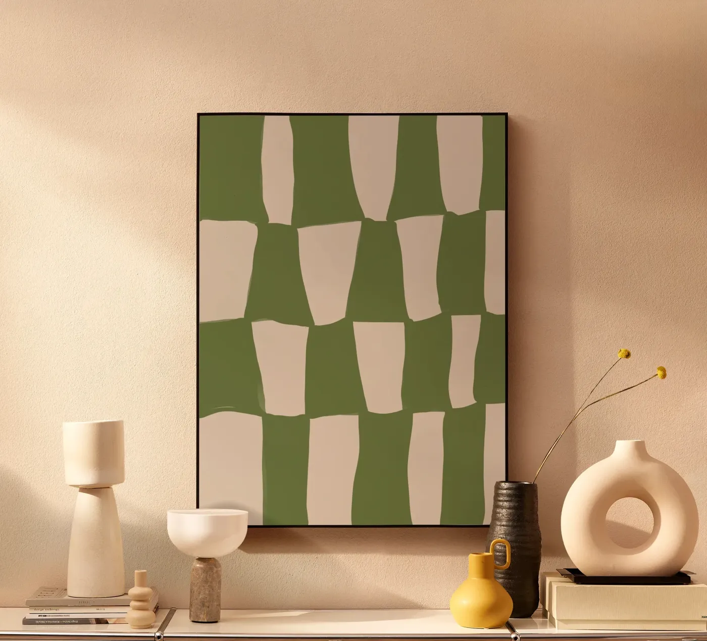 Green Pattern forex plate by treechild