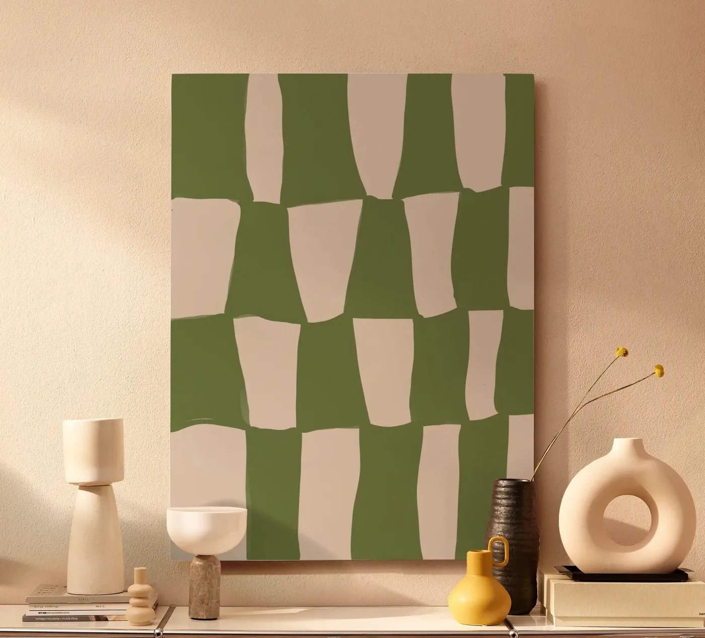 Green Pattern pannello forex da treechild