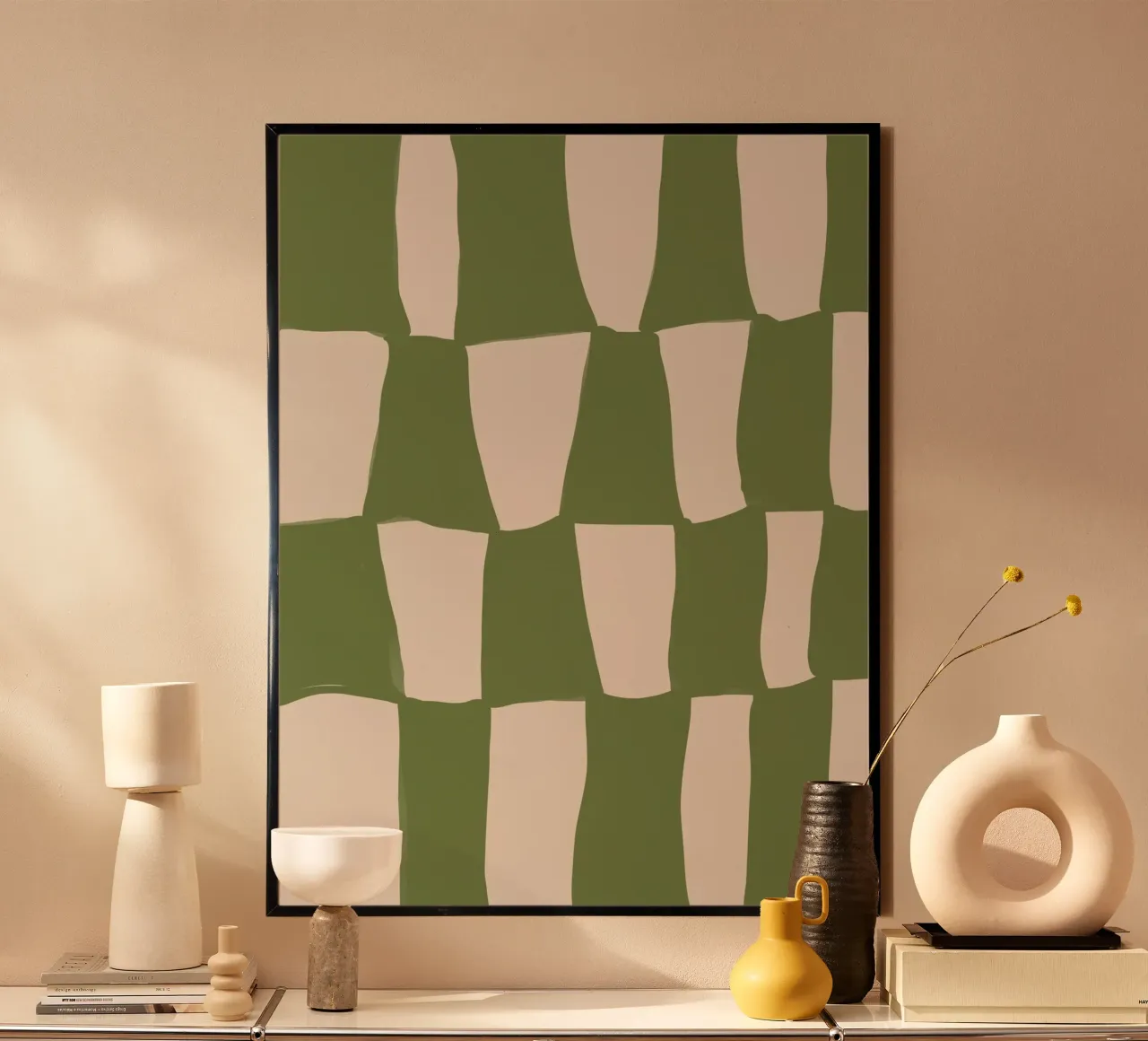 Green Pattern poster da treechild