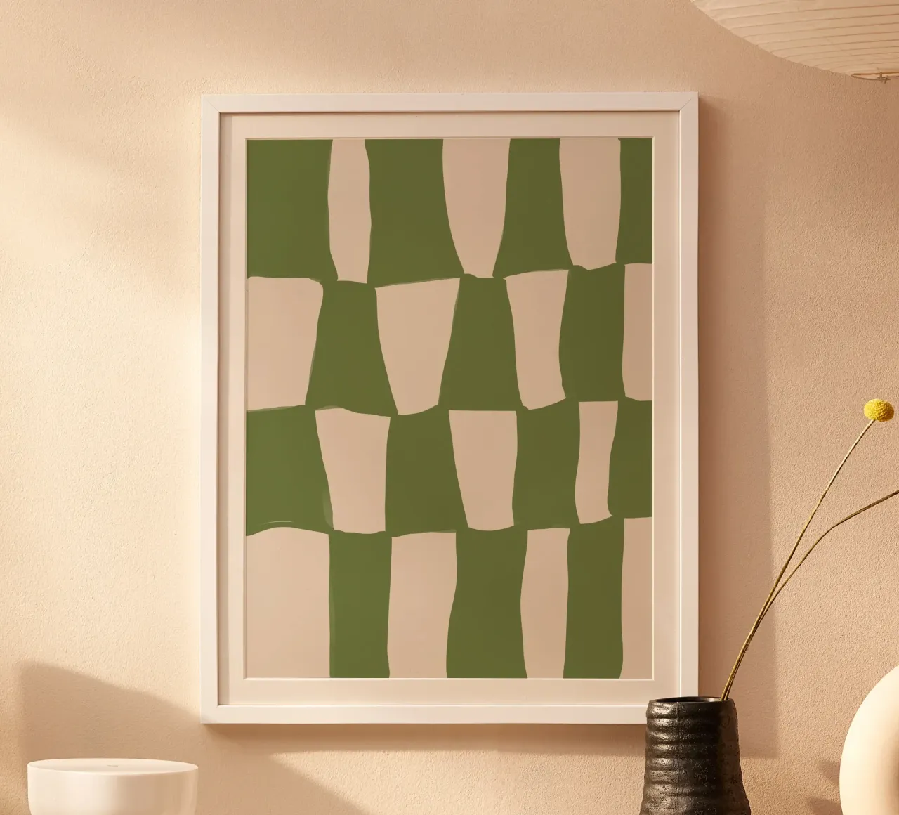 Green Pattern poster da treechild