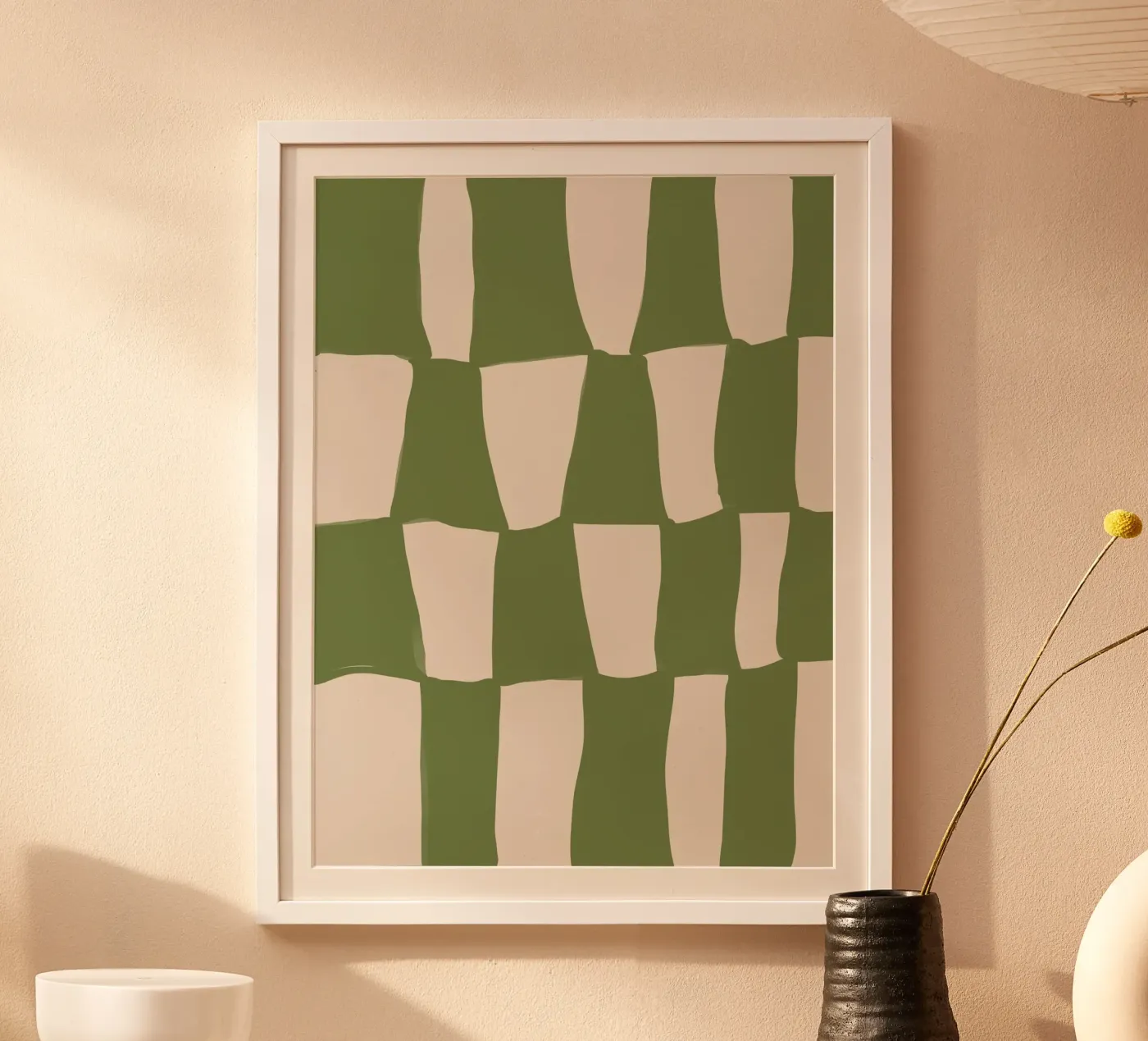Green Pattern poster van treechild