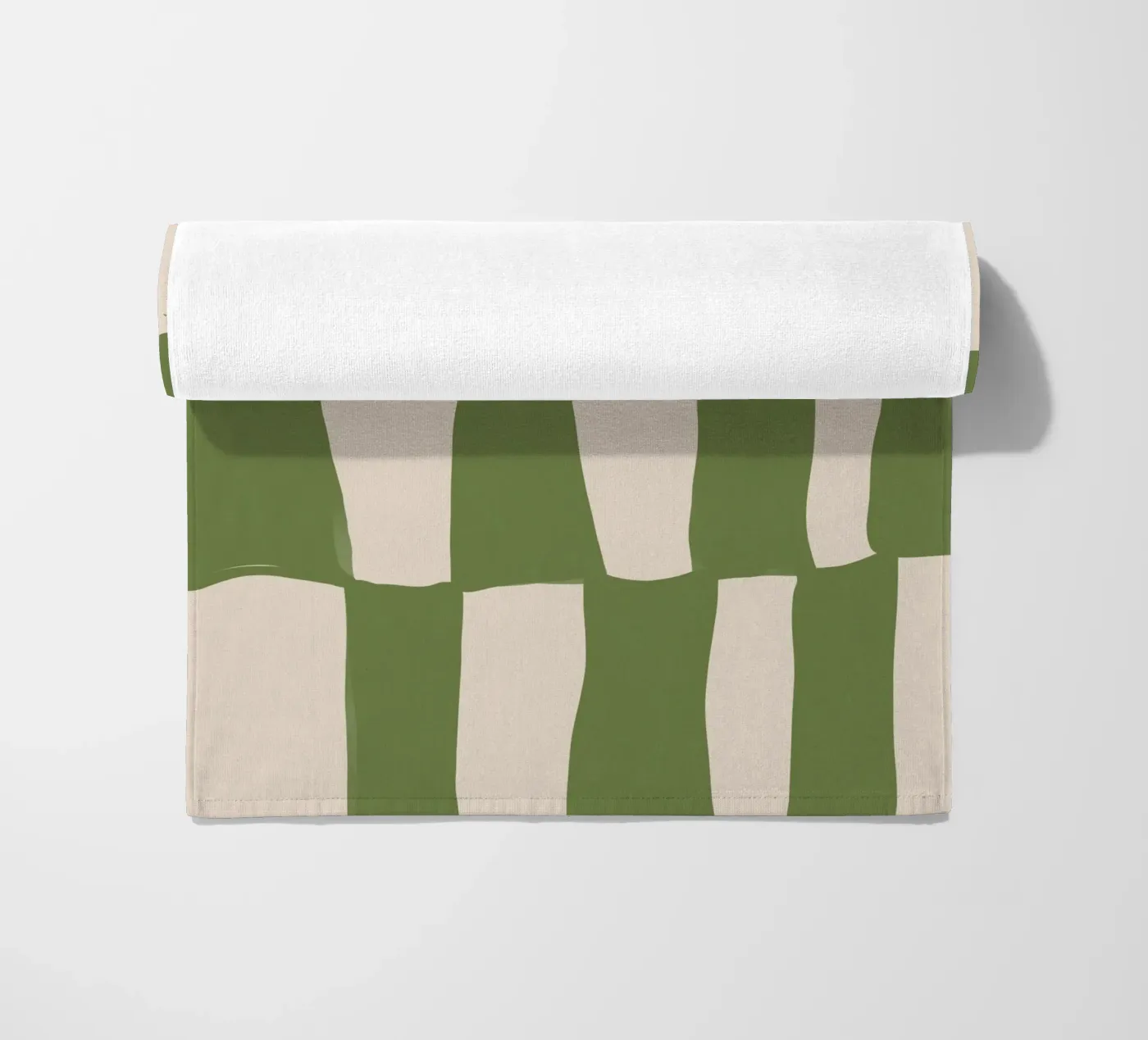 Green Pattern telo mare da treechild