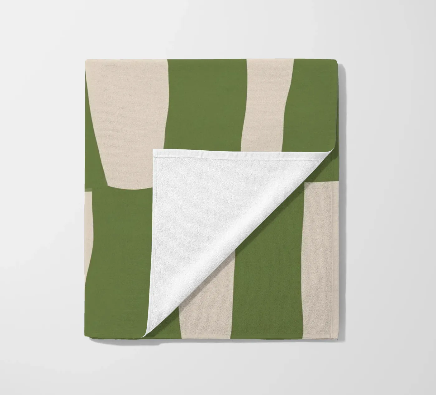 Green Pattern telo mare da treechild