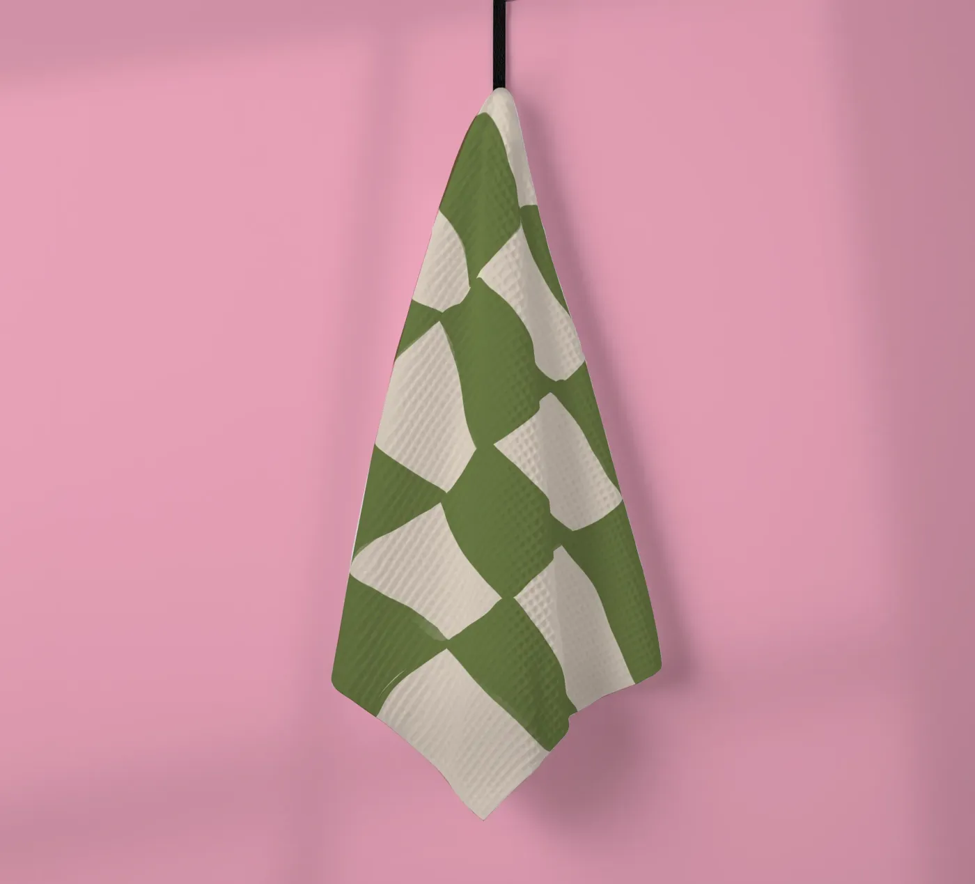 Green Pattern theedoek van treechild