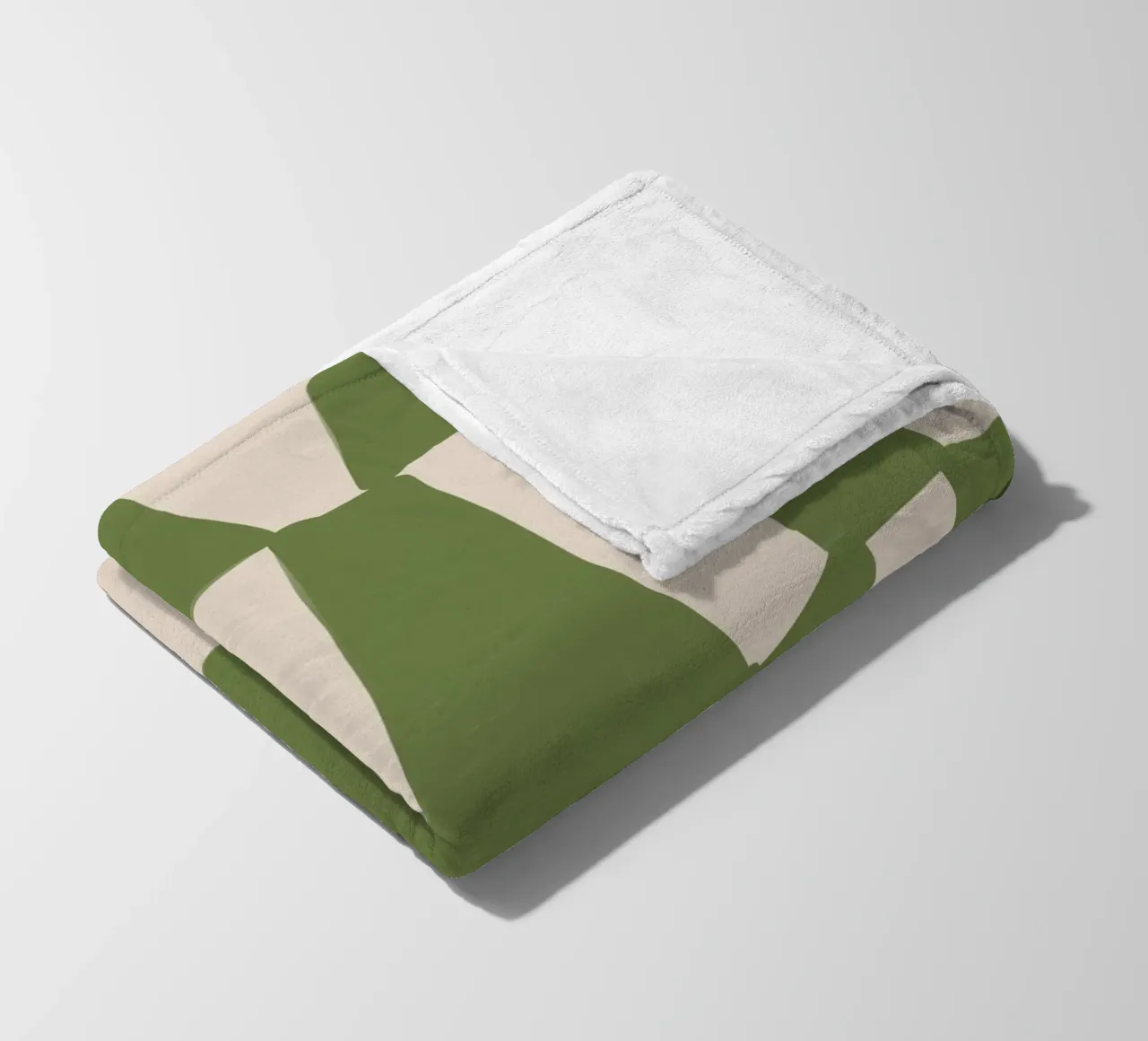 Green Pattern fleecedeken van treechild