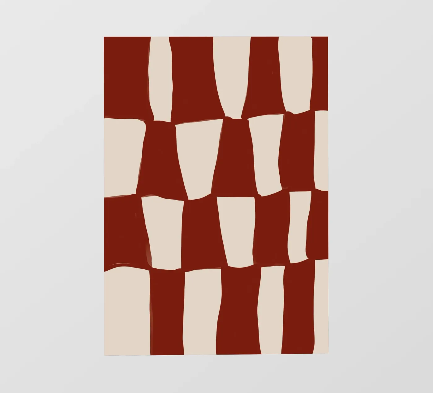 Red Pattern telo in pvc da treechild