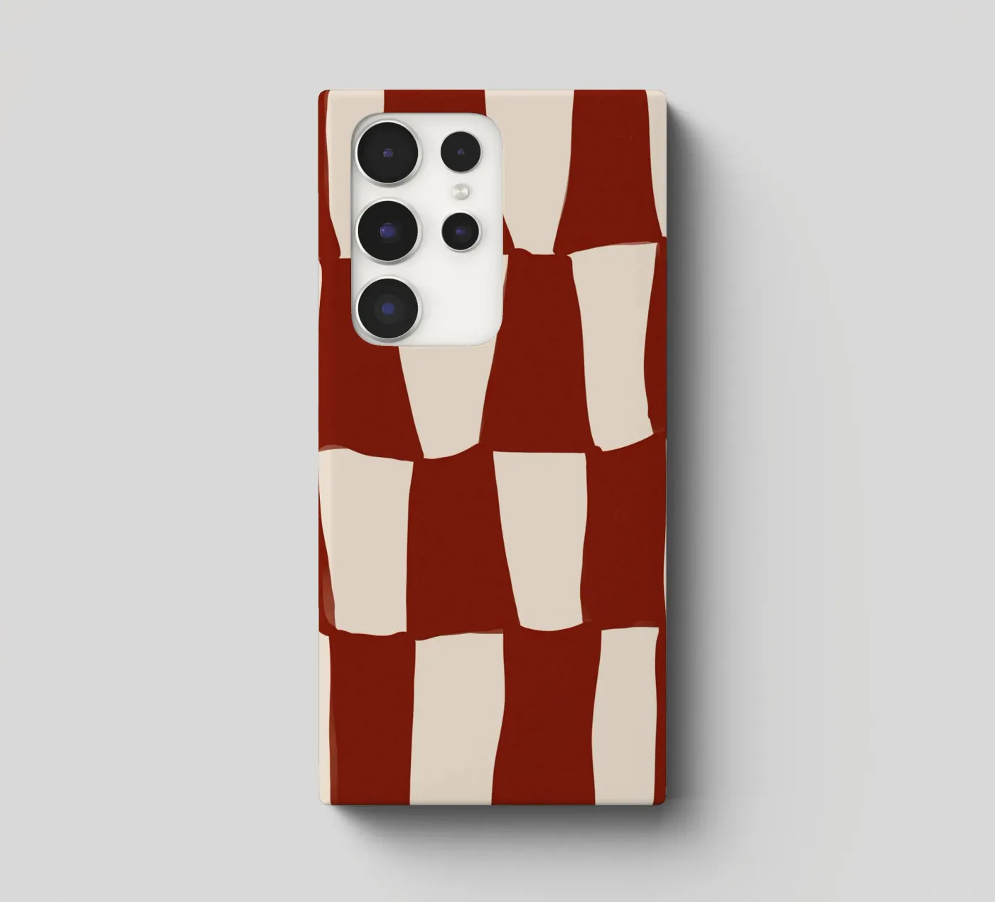 Red Pattern samsung hoesje van treechild