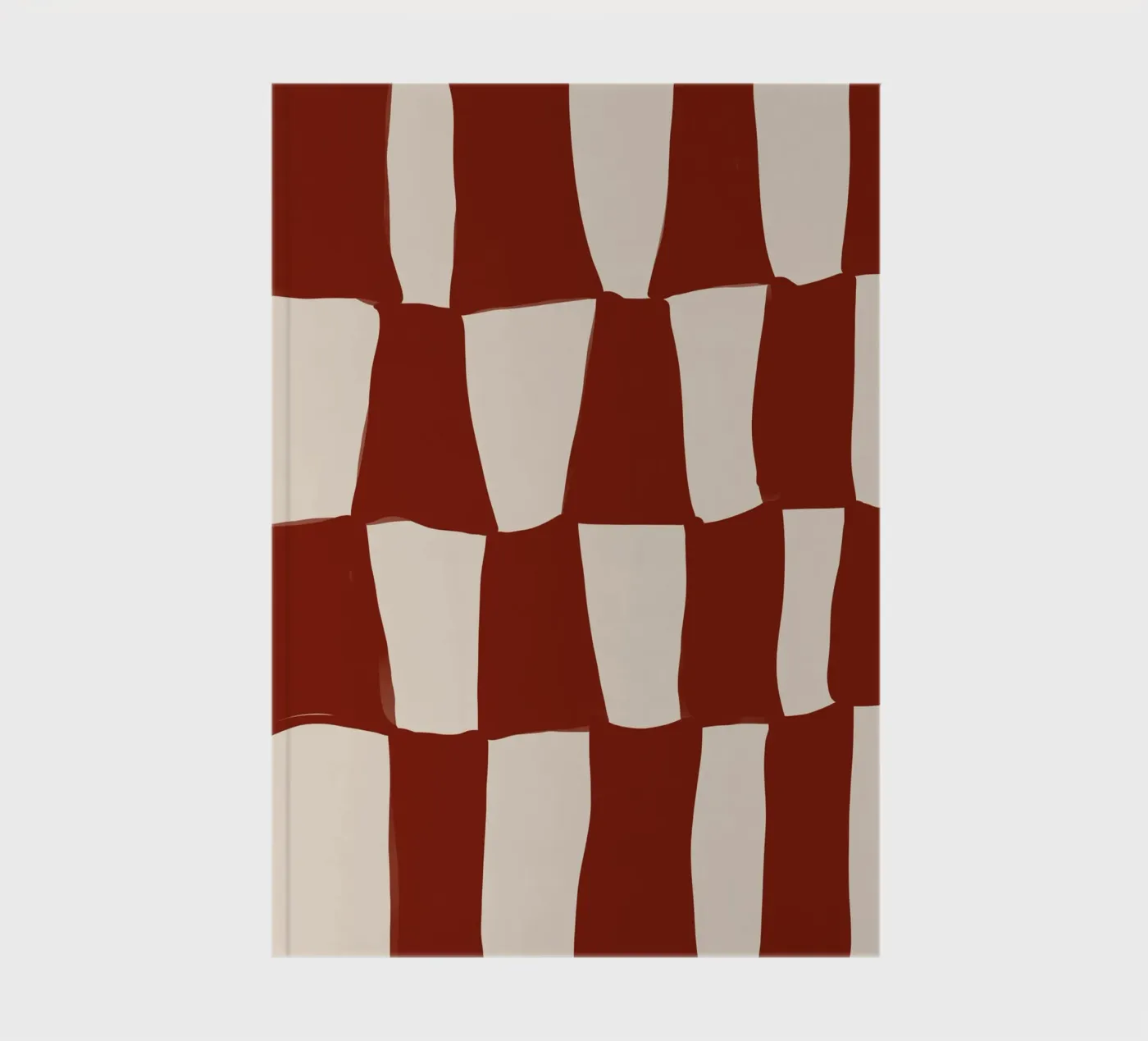 Red Pattern notebook by treechild