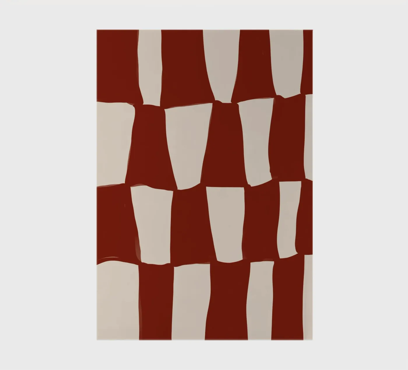 Red Pattern notebook by treechild
