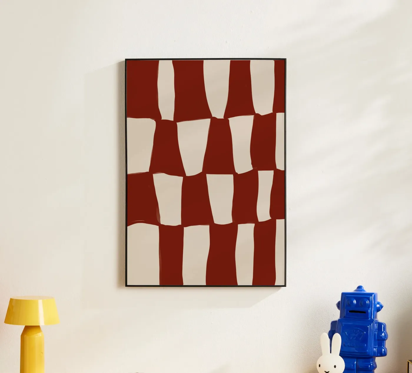 Red Pattern alluminio dibond da treechild
