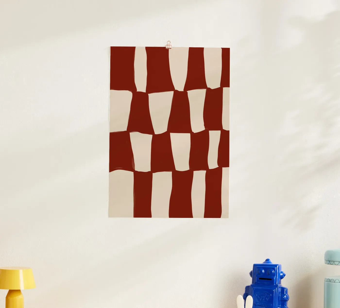 Red Pattern poster van treechild