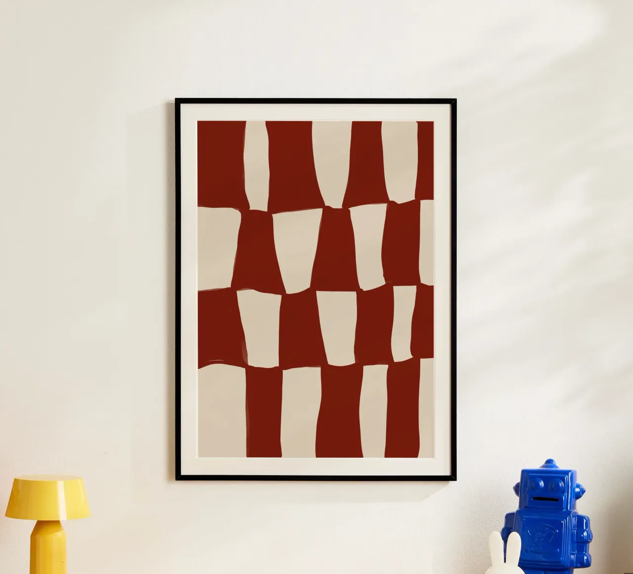 Red Pattern poster van treechild