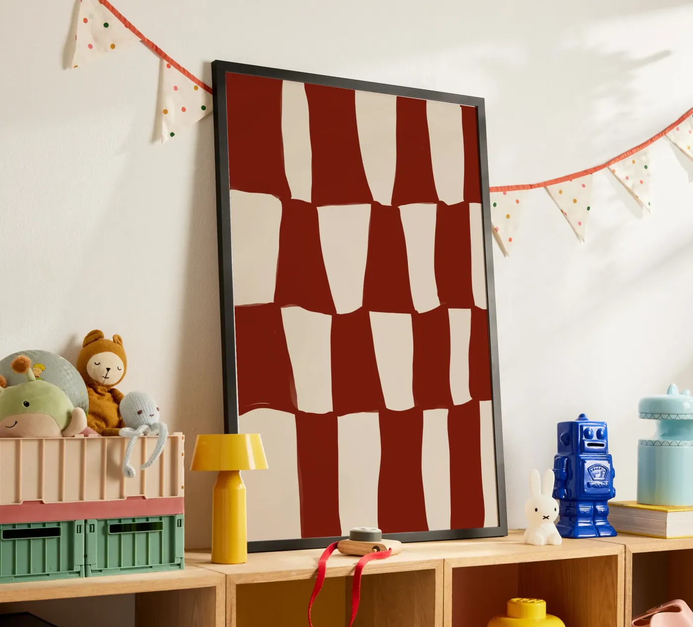 Red Pattern poster van treechild
