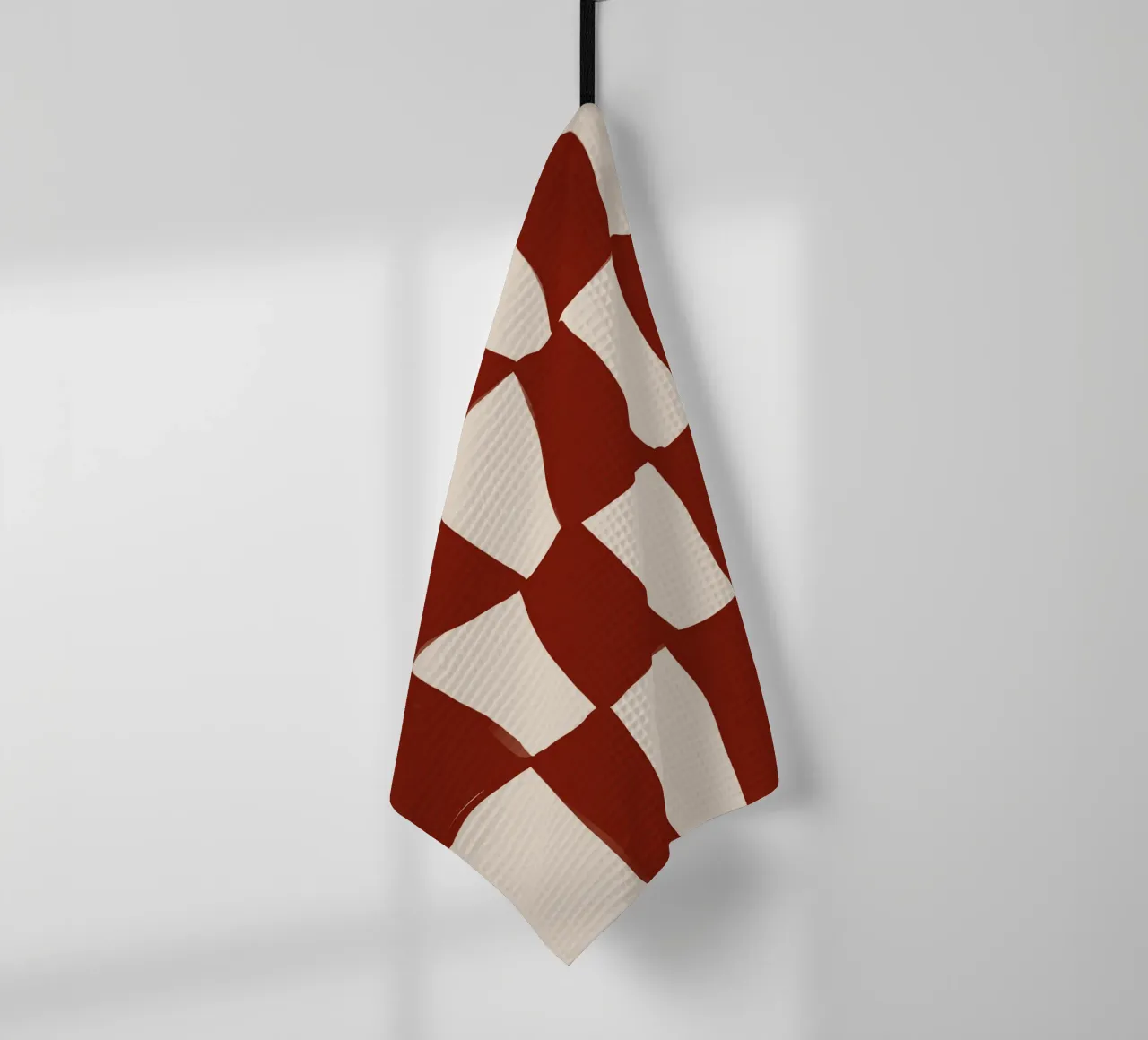 Red Pattern canovaccio da cucina da treechild