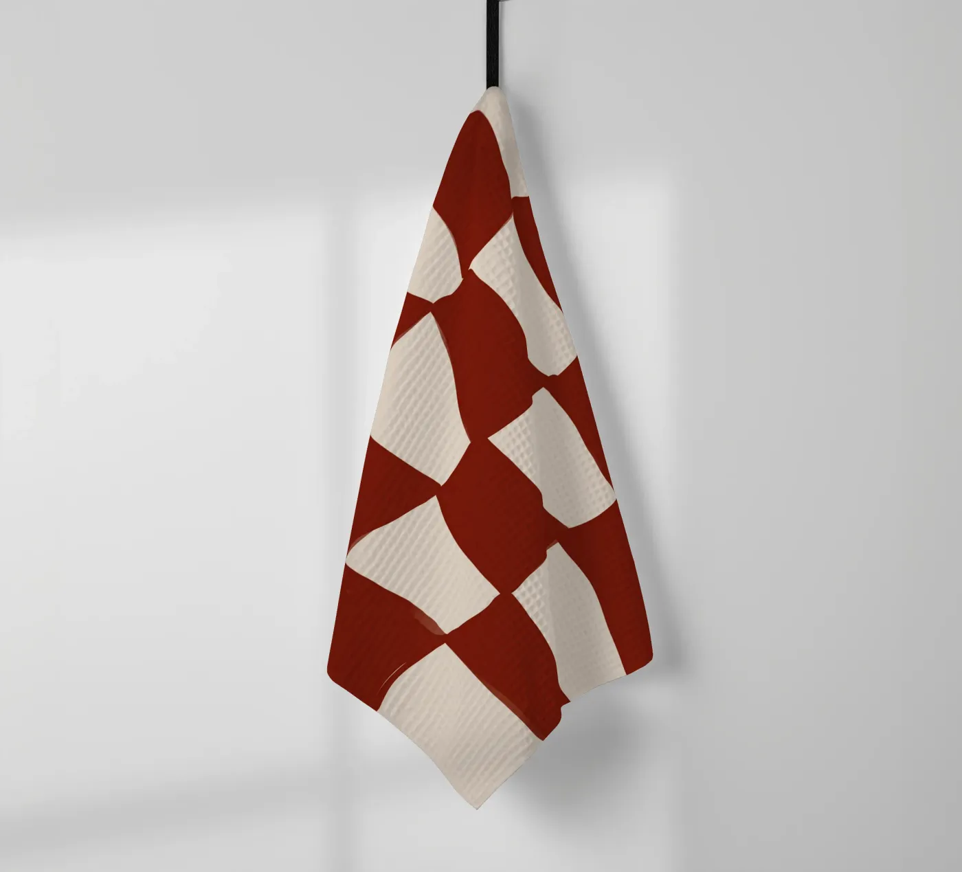 Red Pattern theedoek van treechild