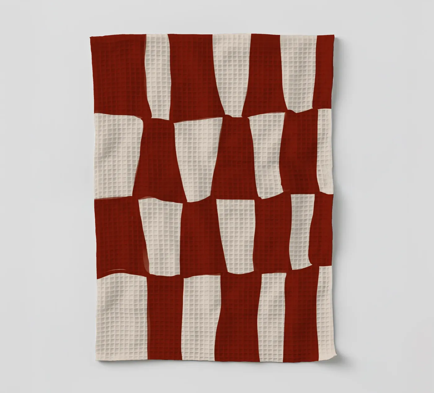 Red Pattern theedoek van treechild